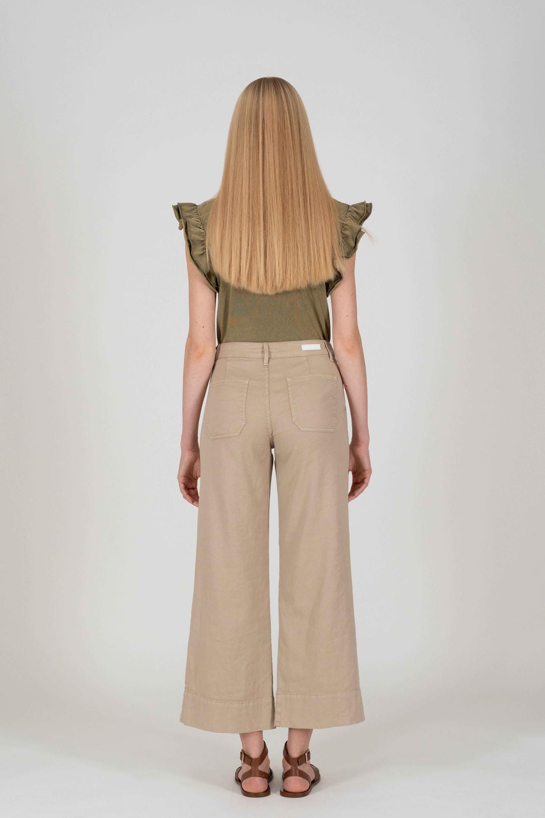 Pantalones Eva Mujer Salvia