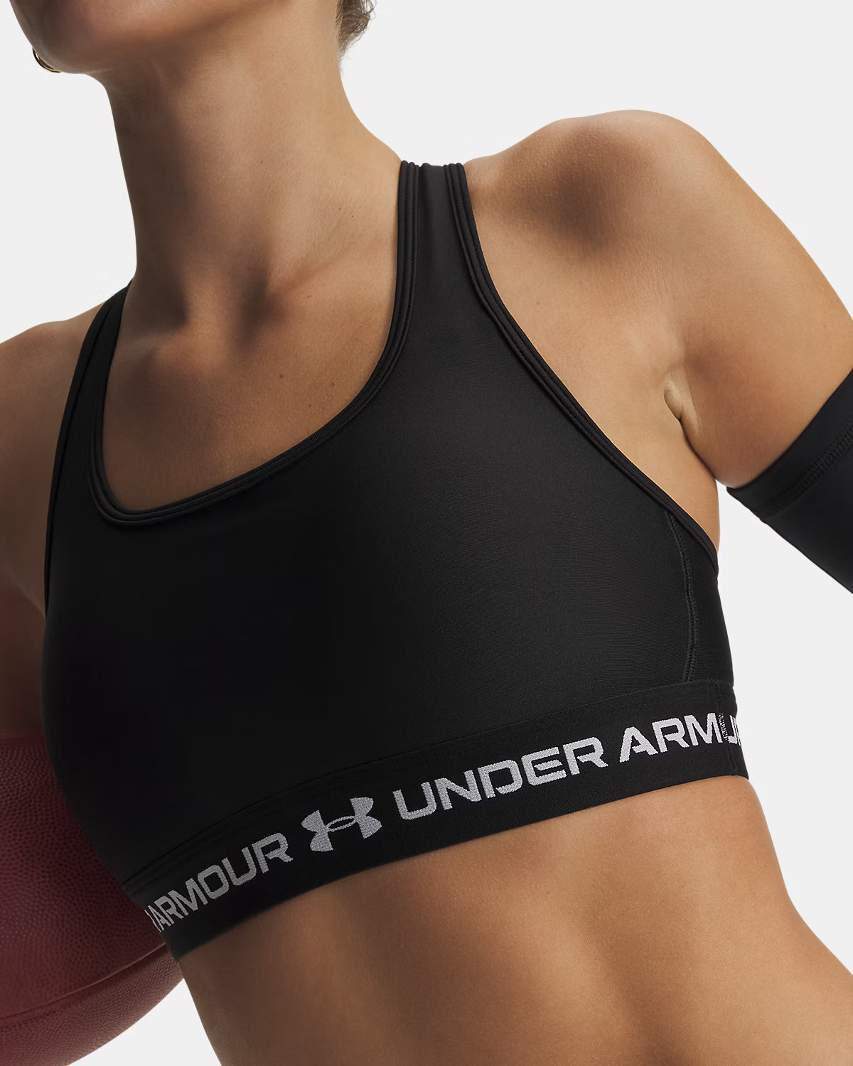 Frau Armour Mid Crossback Top Ultimate Black