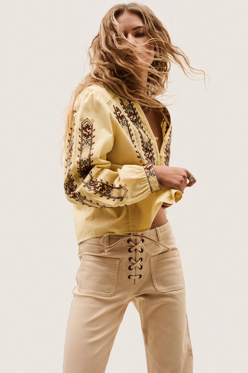 Camicia Faustina Donna Vanille