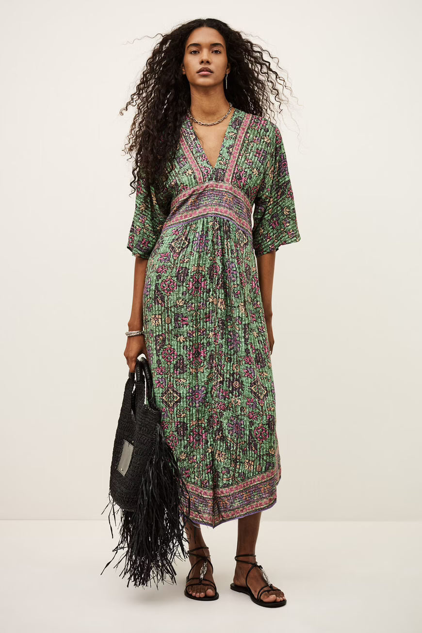 Vestido Pipa Mujer Vert