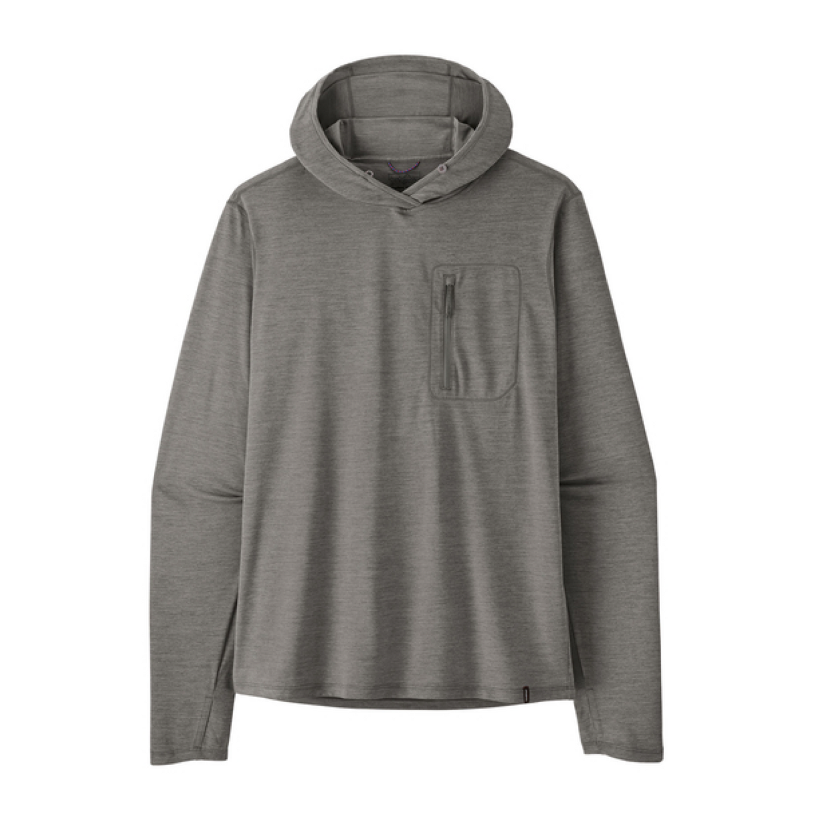 Mann Cap Cool Sun Hoody Pullover Forge Grey