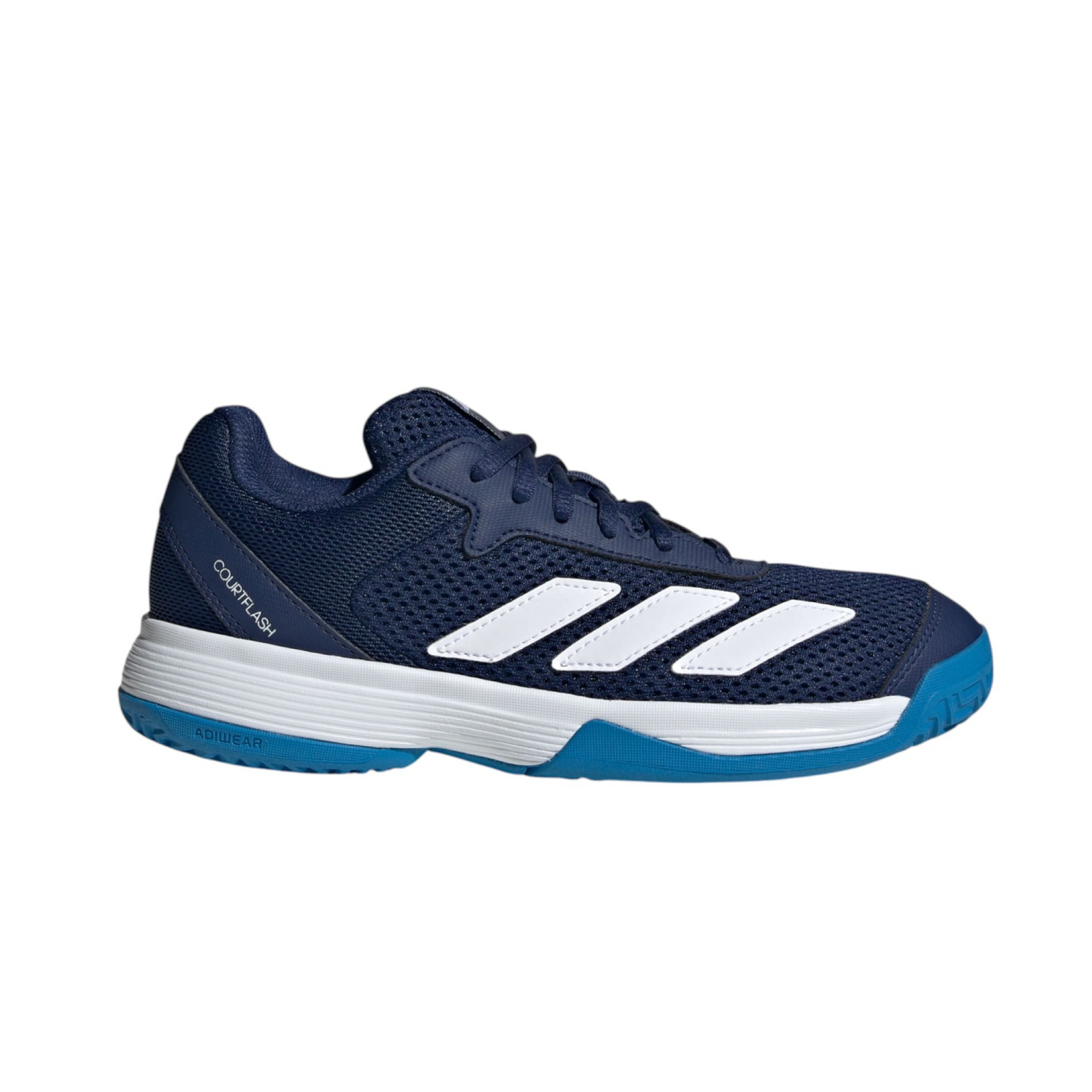 Zapatillas de Tenis Courtflash Junior Dark Blue /Cloud White