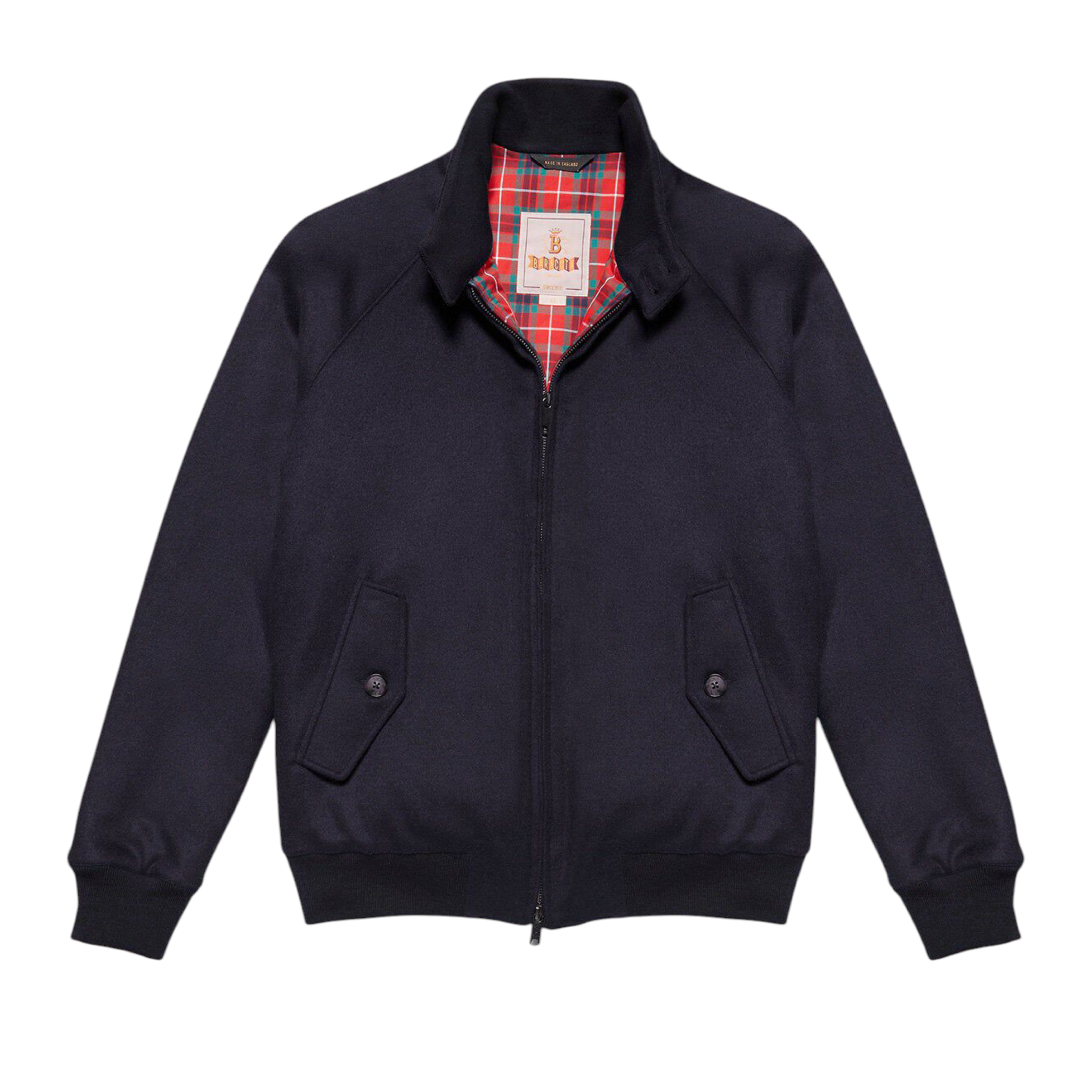 Mann G9 Melton Jacke Deep Blue