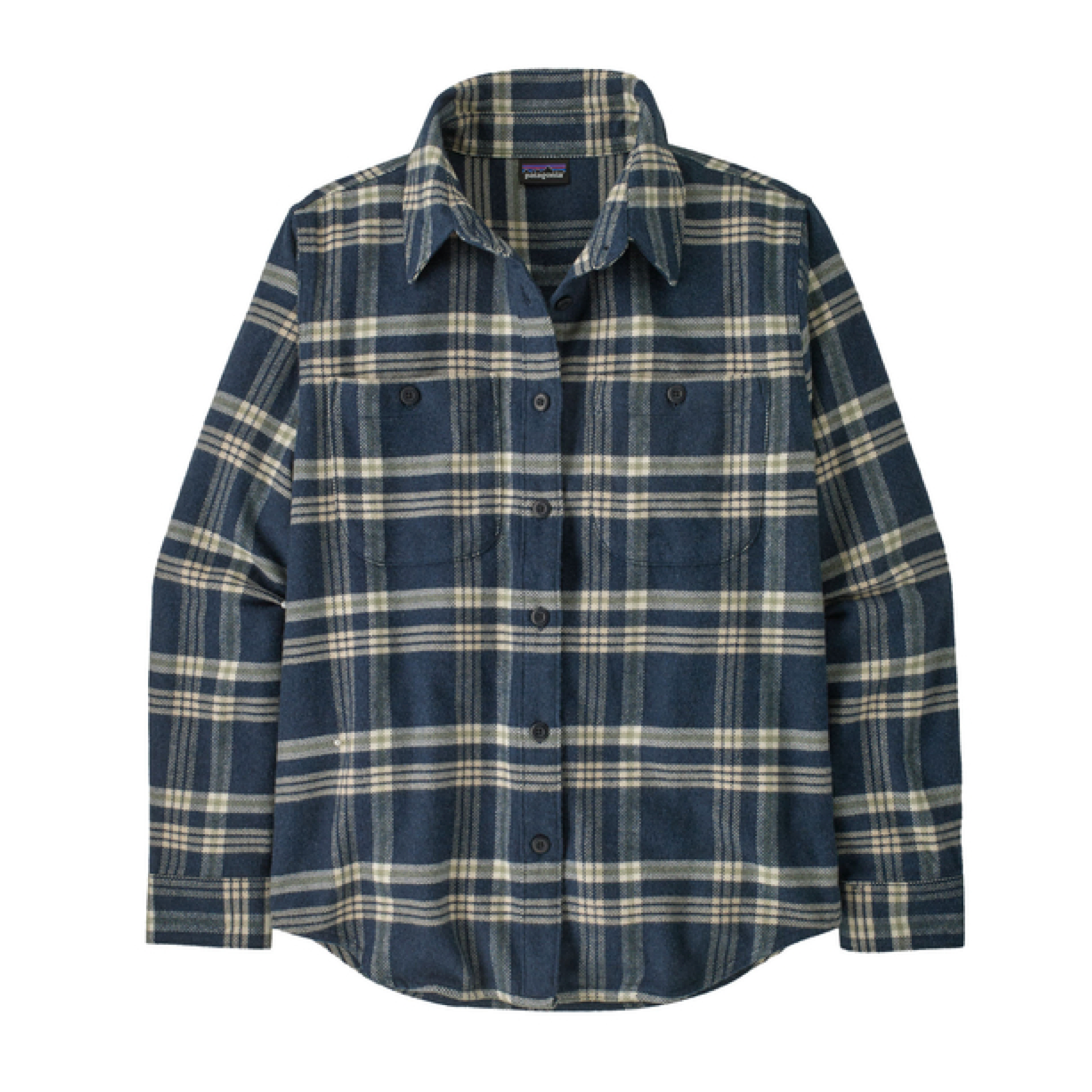 Camicia Fjord Flannel Donna Sunken Blue
