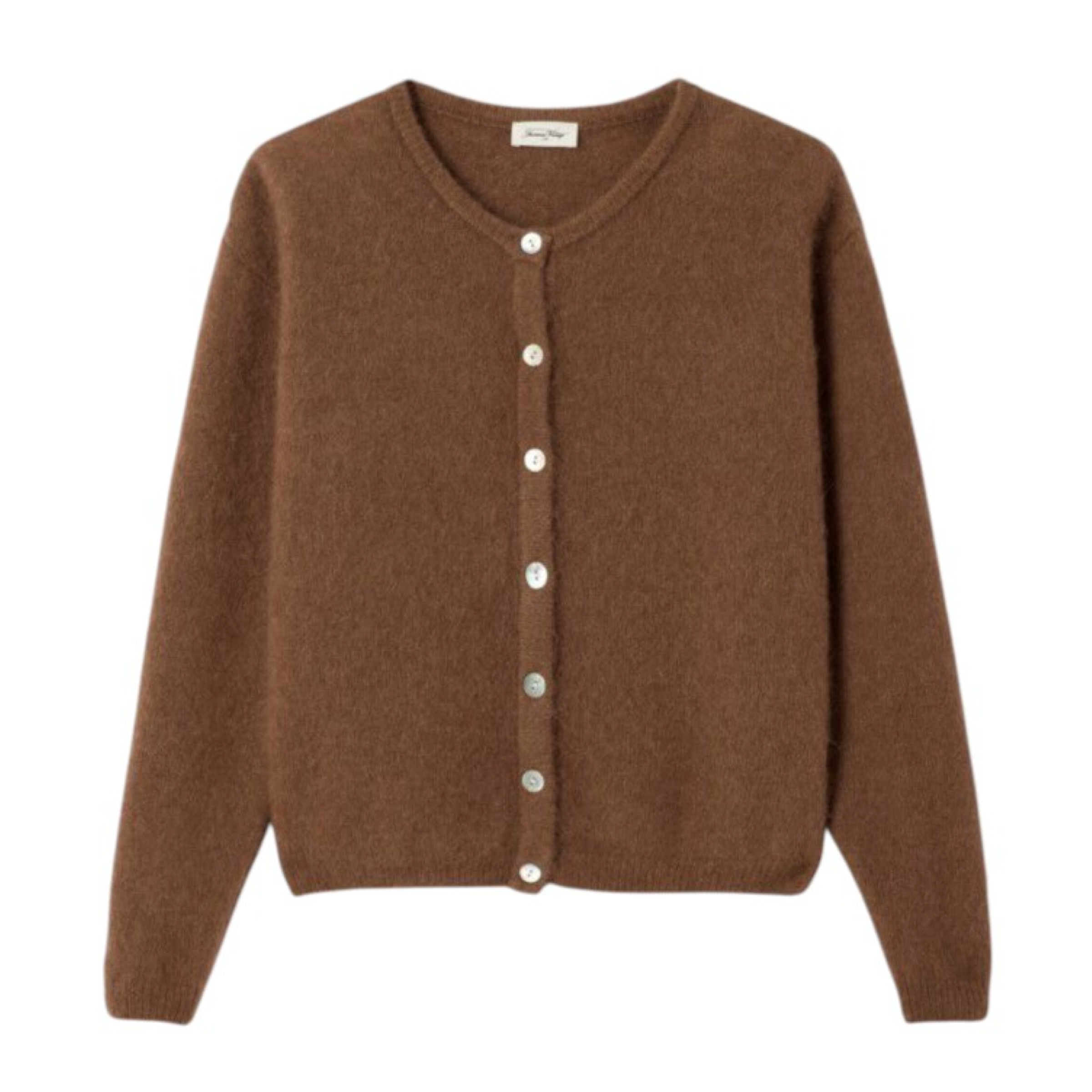 Frau Vitow Strickjacke Chocolat Melage
