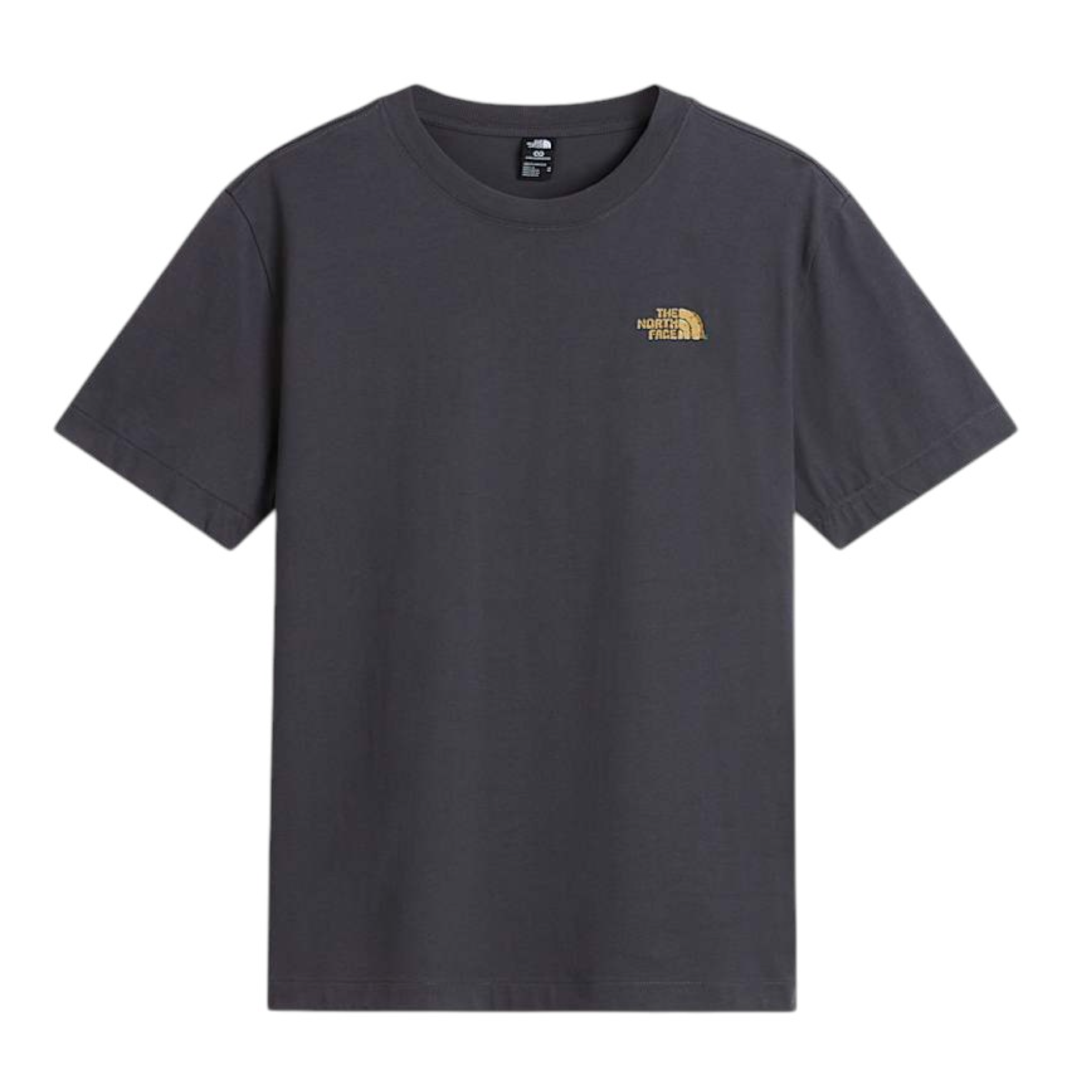 T-shirt Stone Logo Relaxed Anthracite Grey