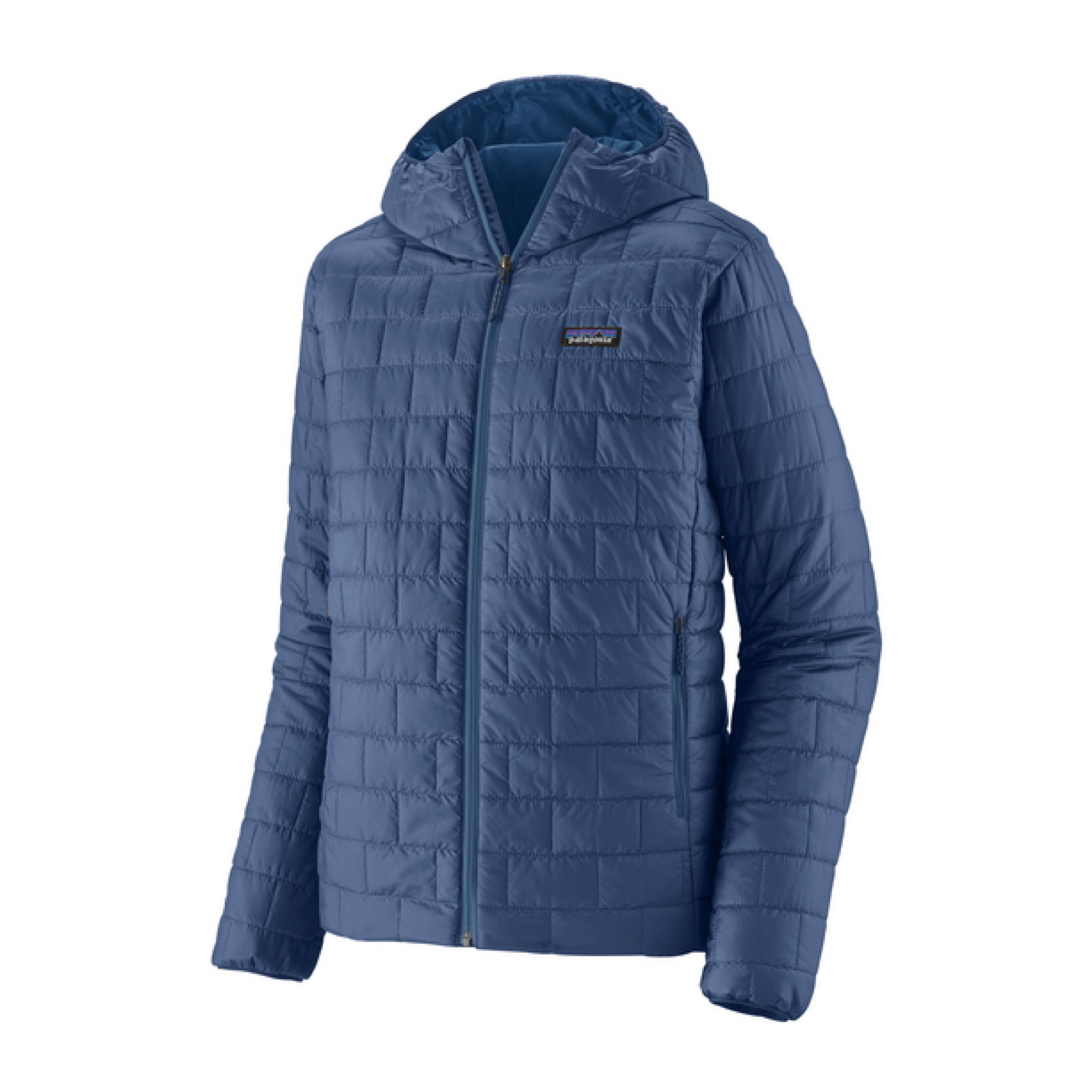 Giacca Nano Puff Hoody Uomo Clement Blue