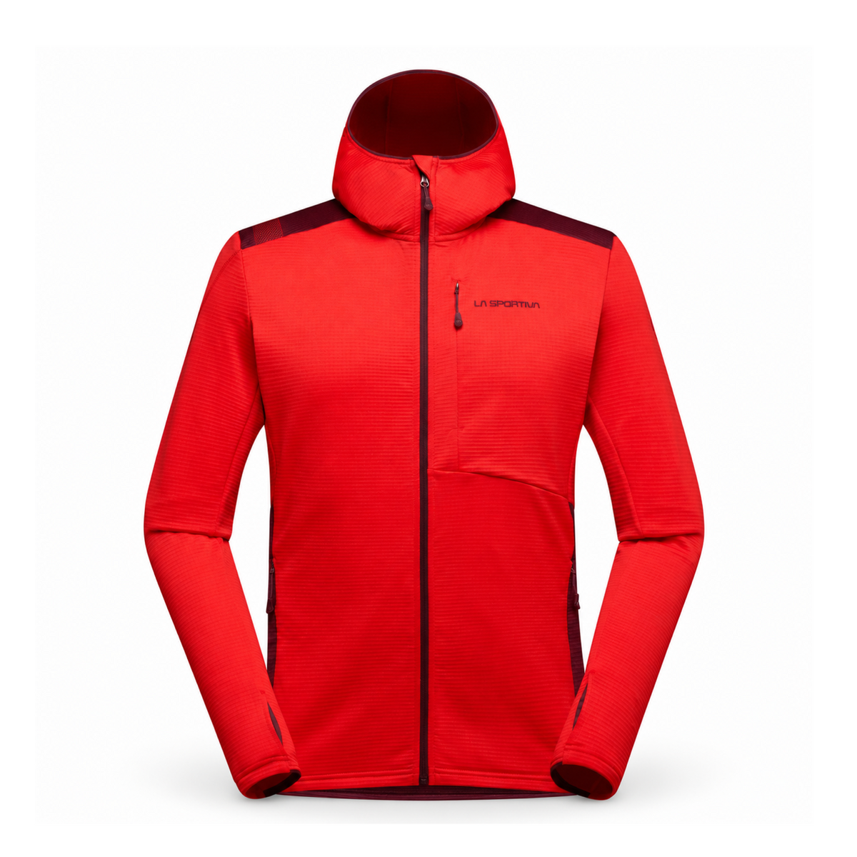 Mann Chill Thermal Pullover Mountain Red/Redwood