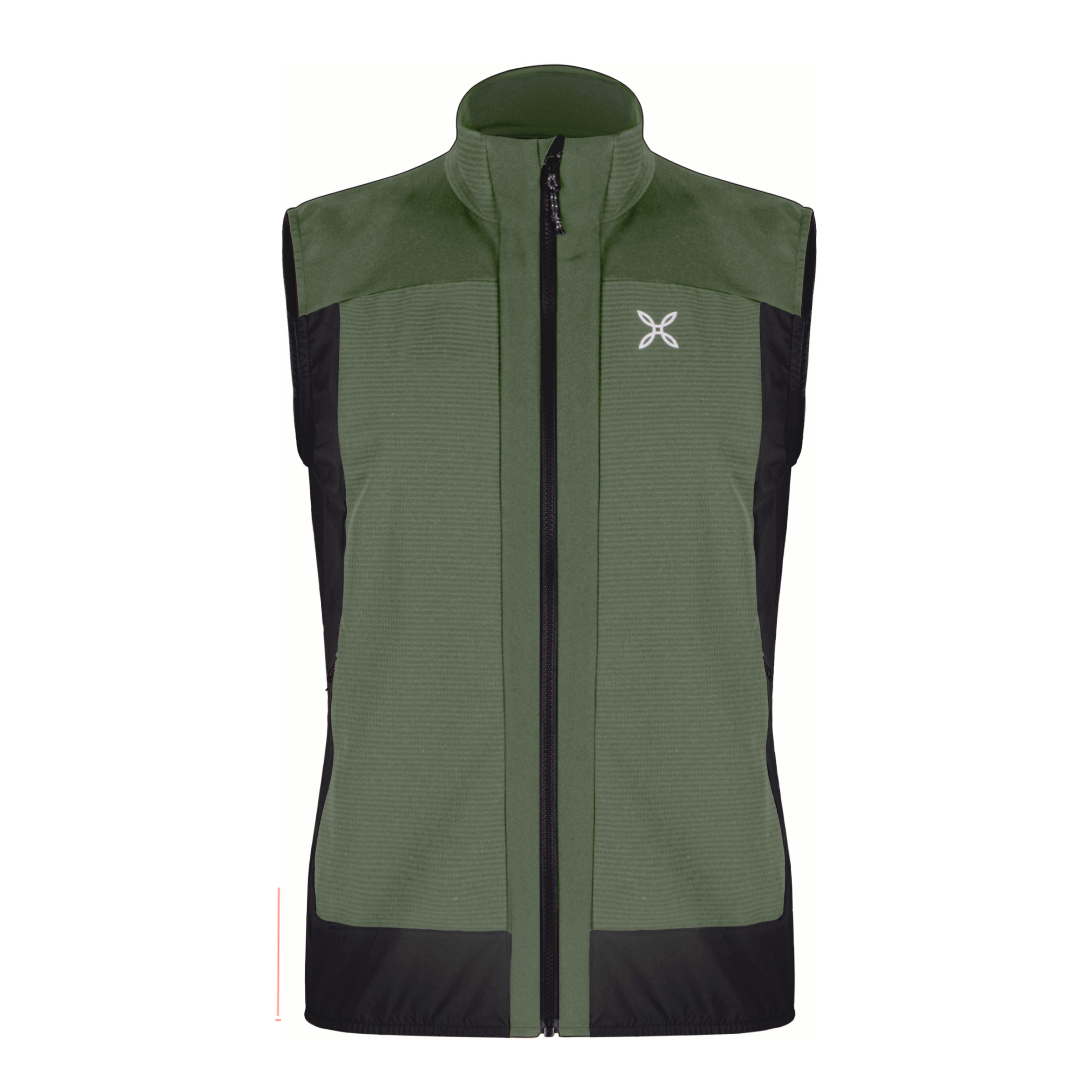 Gilet Dolomiti Wind Uomo Verde Salvia