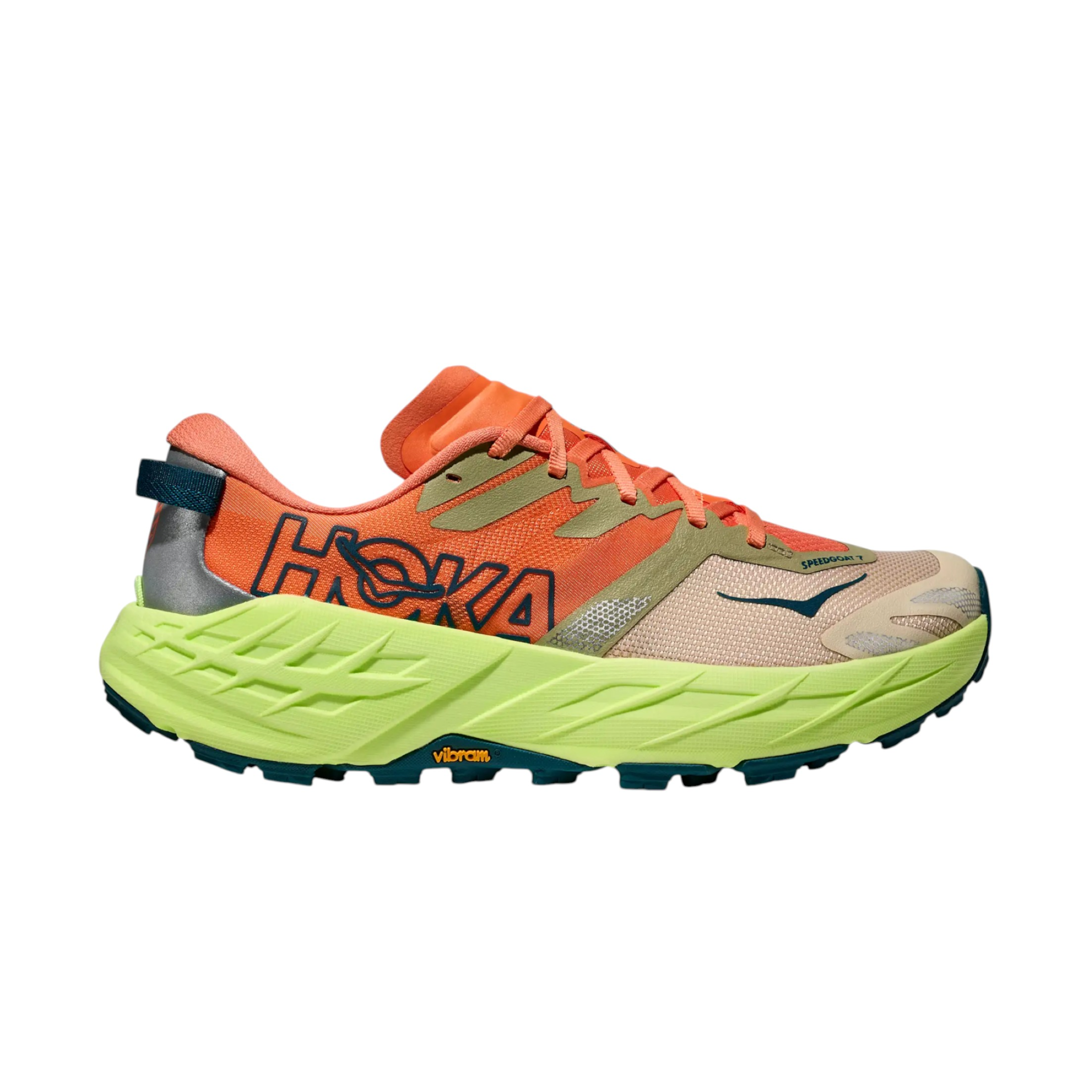 Scarpe Speedgoat 7 Donna Persimmon/Neon Yuzu