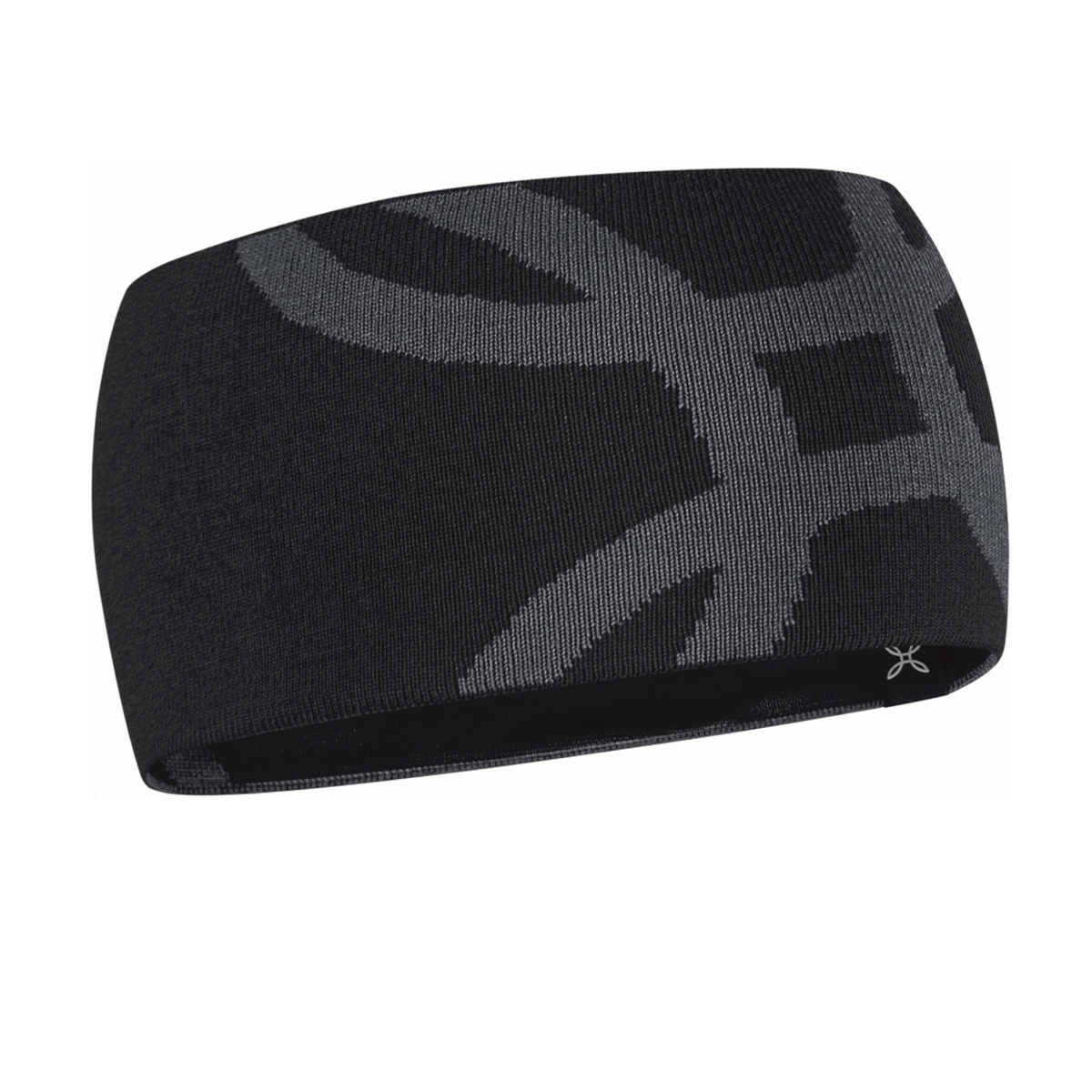 Merino Logo Stirnband Black/Antracite