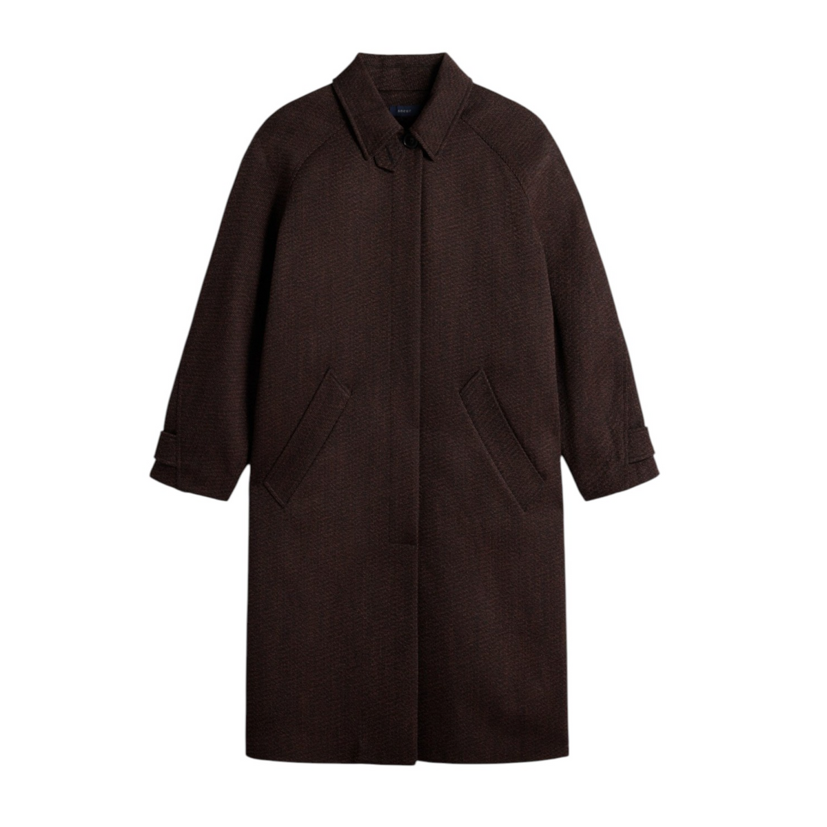 Frau Leandre Mantel Marron/Noir