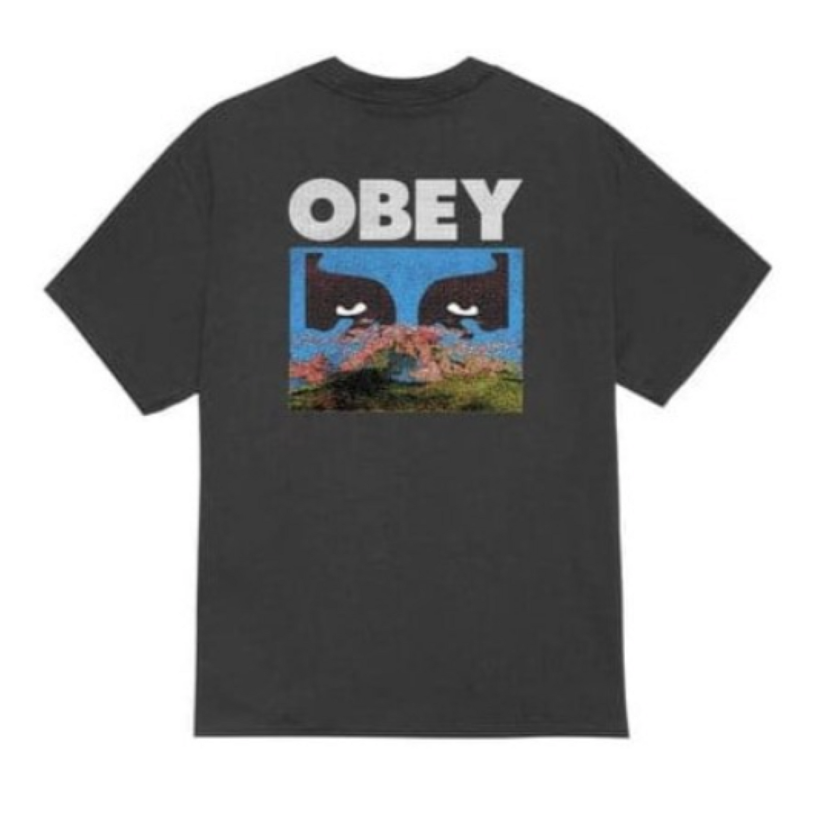 T-shirt In A Different Place Uomo Vintage Black