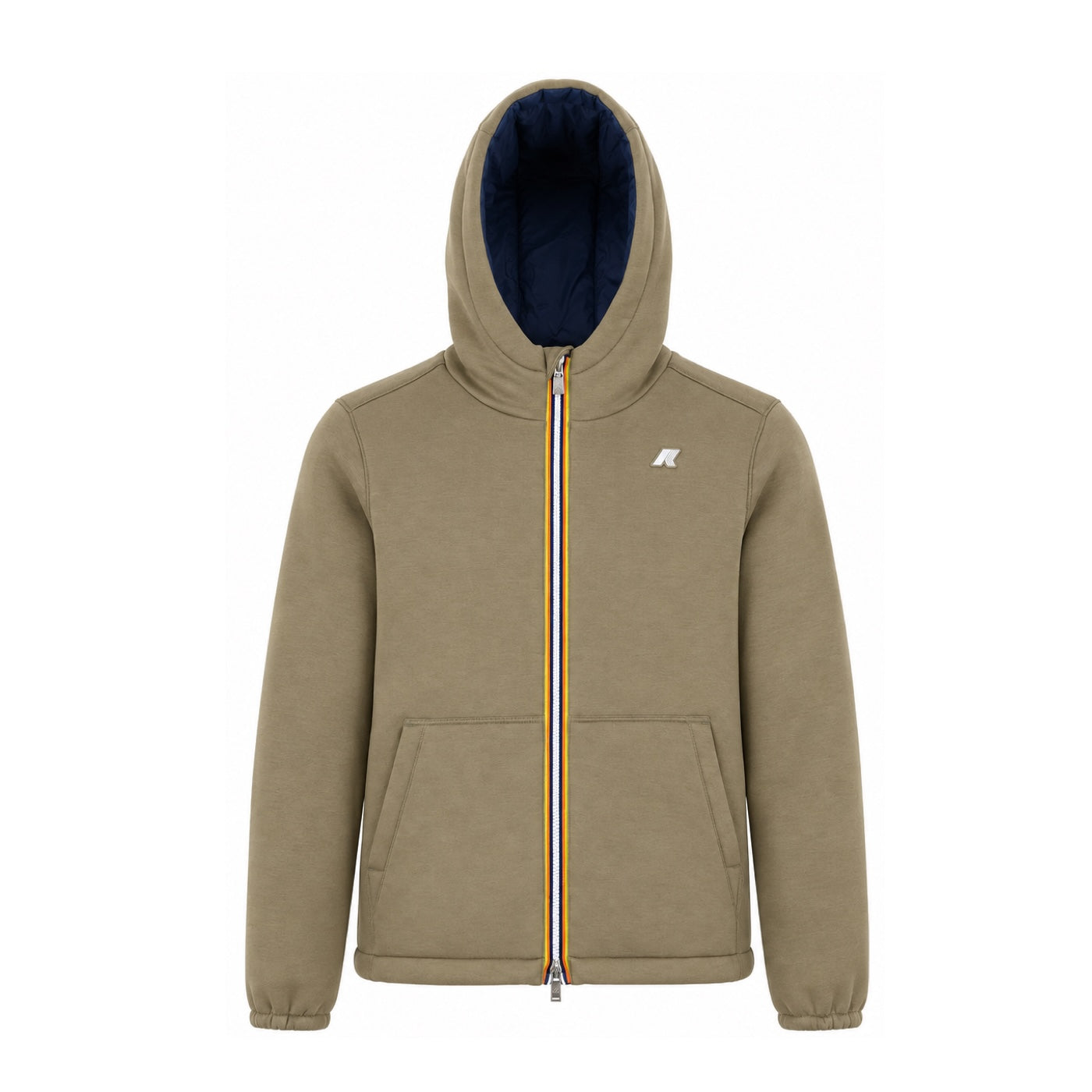 Giacca Jack Spacer Nylon Double Uomo Green Army/Blue Depth