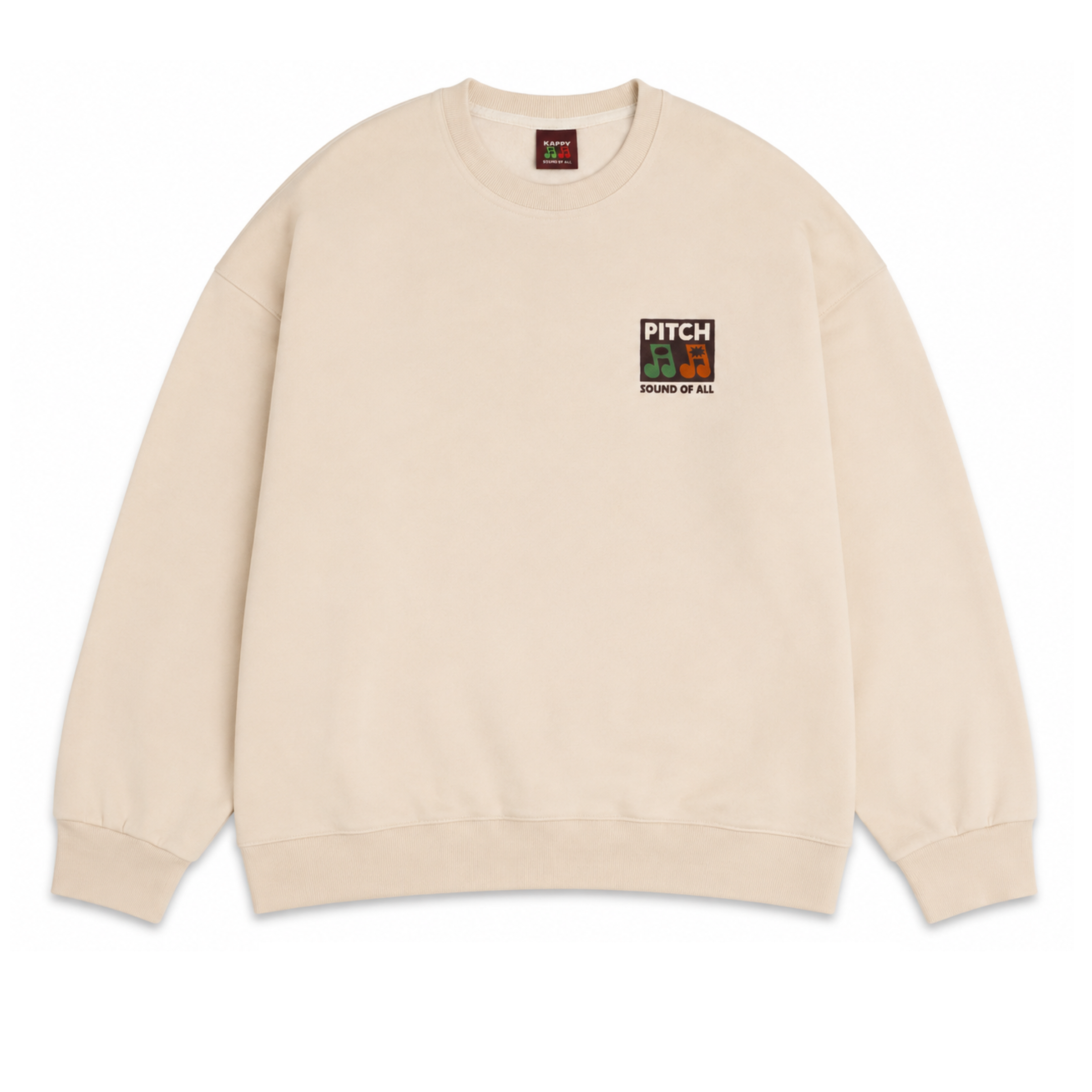 Sudadera Pitch Fluff Cream
