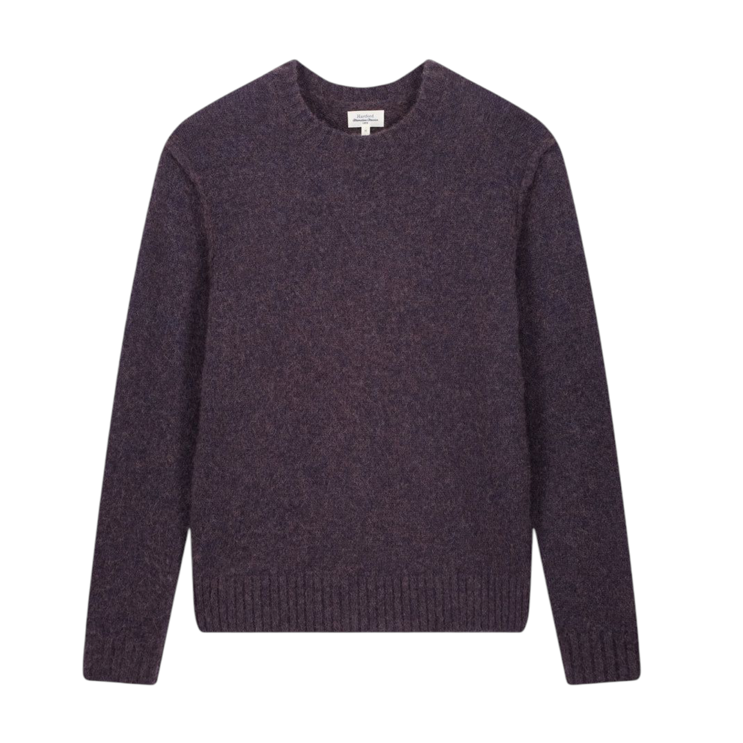 Mann Knitted Alpaca Pullover Navy Blue