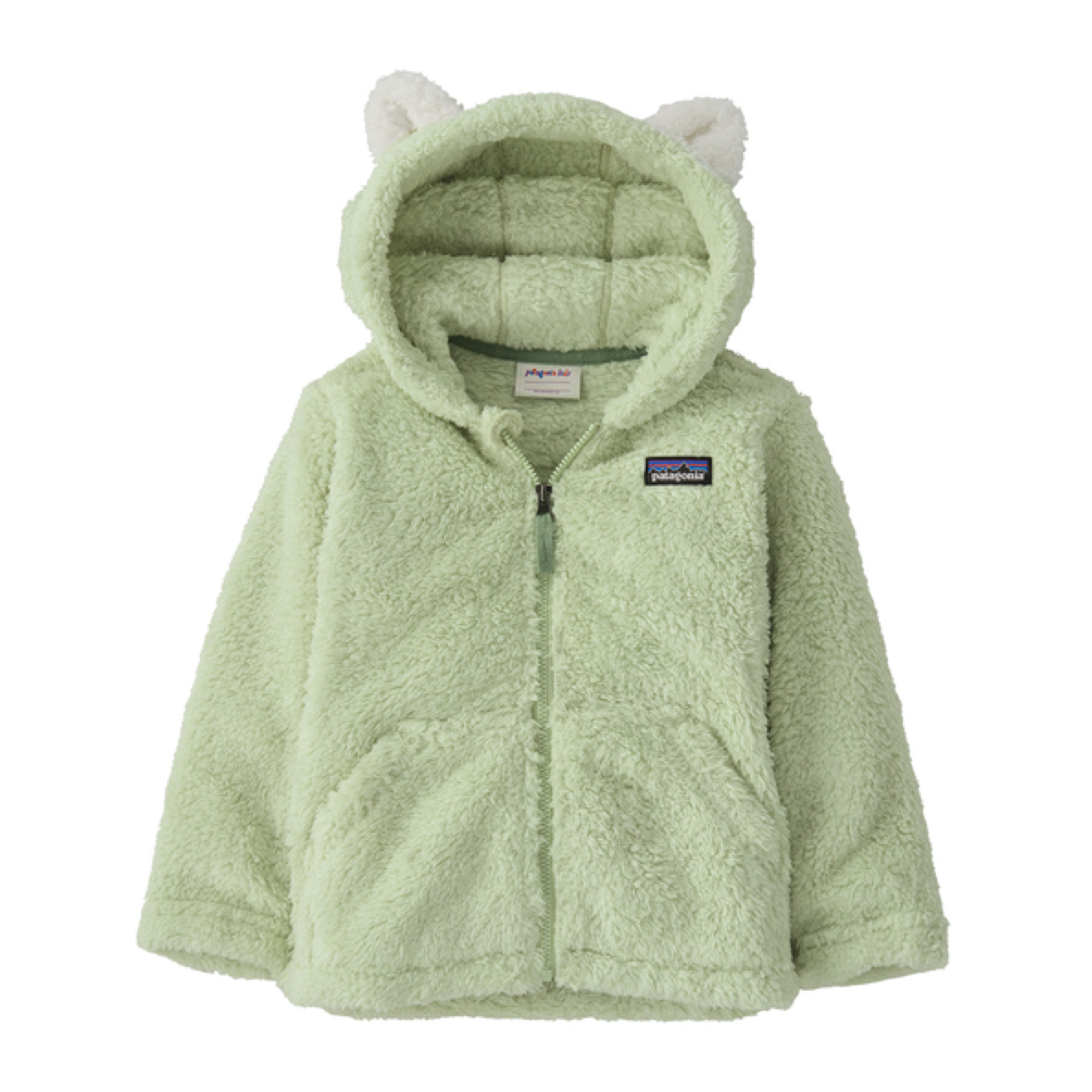 Junior Furry Friends Hoody Pullover Lichen Green