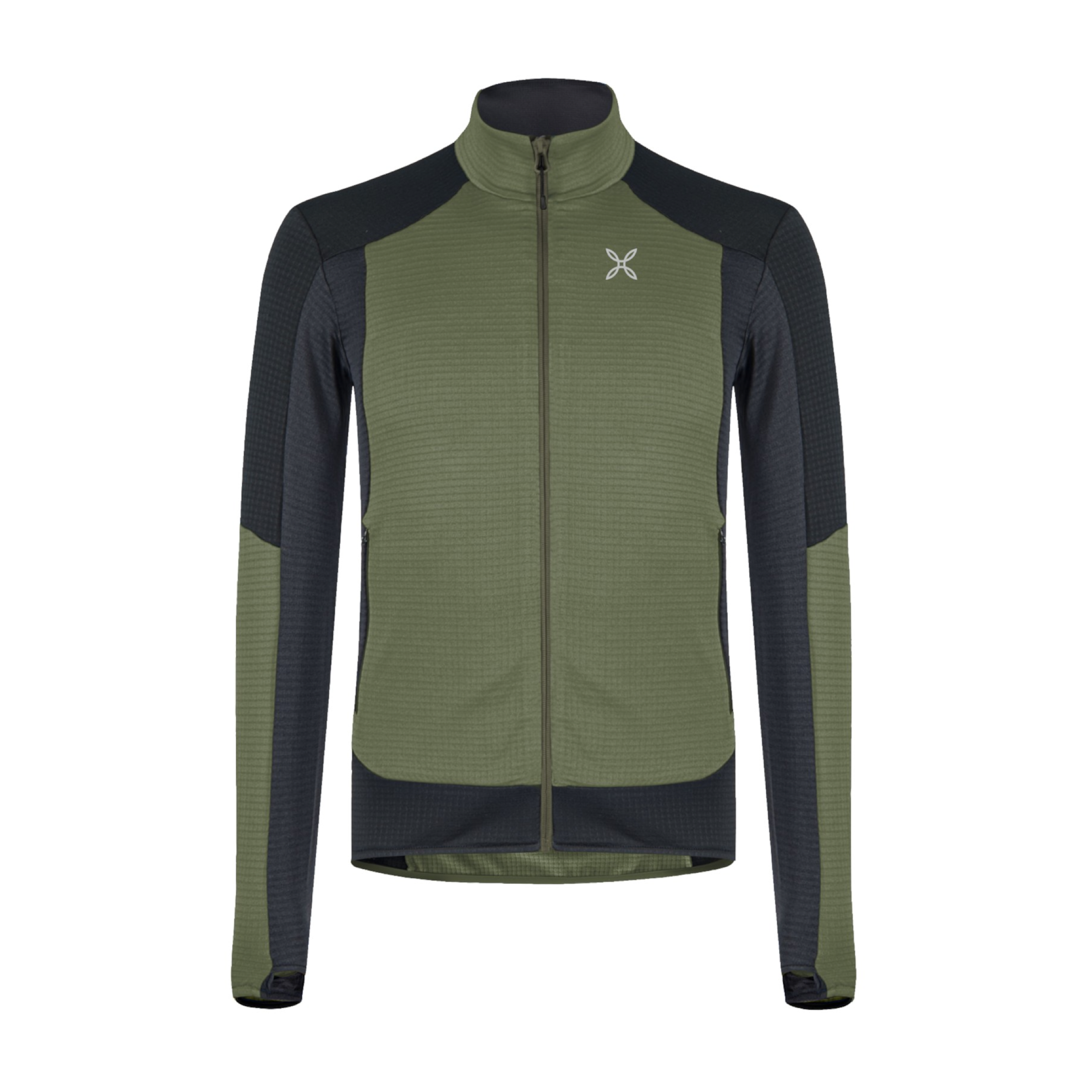 Men's Stretch Color Jumper sage Green/Black