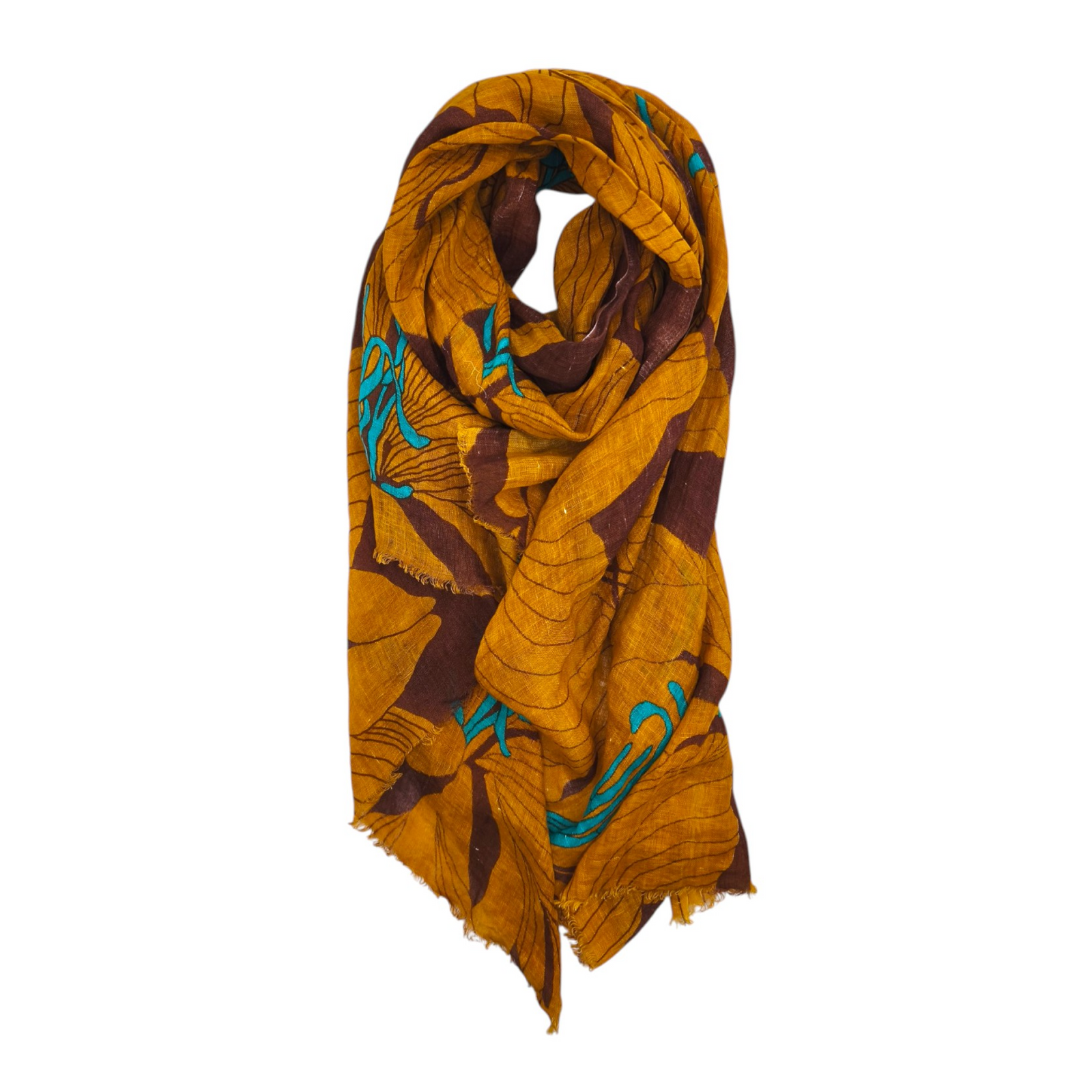 Bufanda Bud Mujer Mustard