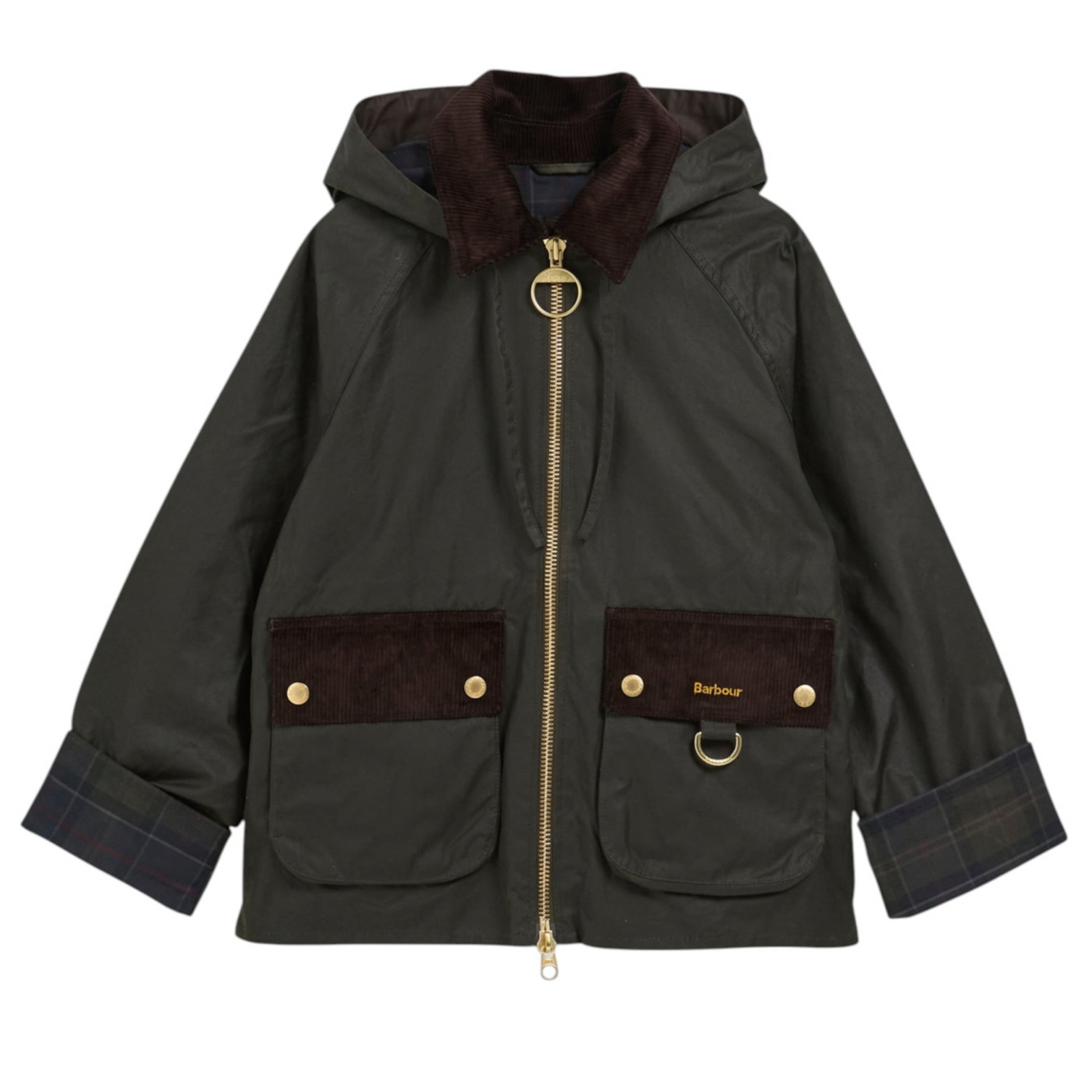Giacca Carville Waxed Donna Fern/Shadow Classic