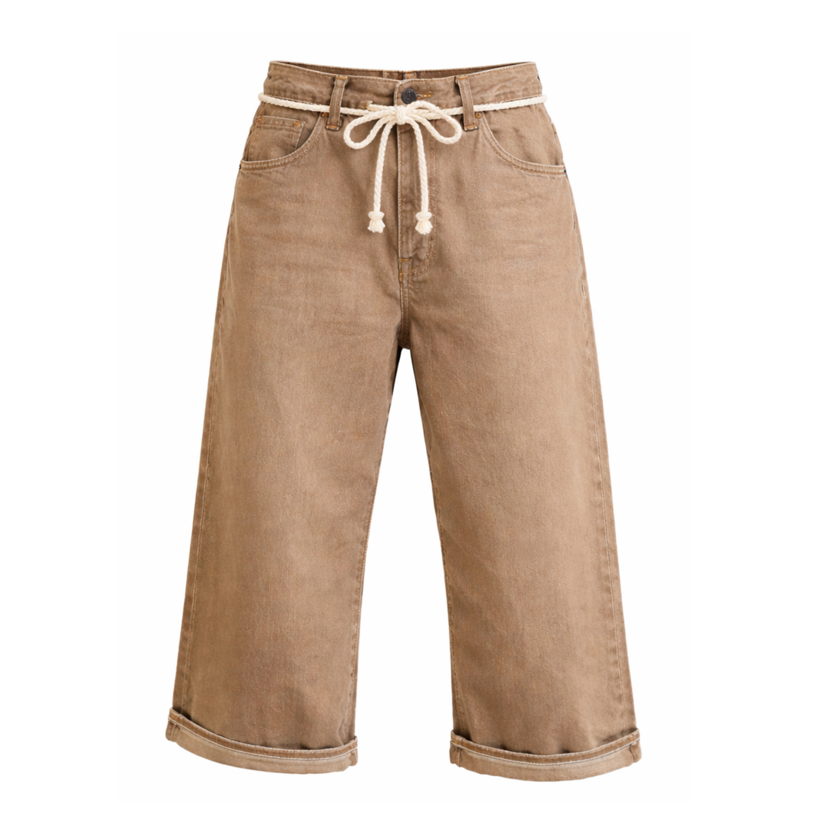 Frau The 50s Selvedge Culotte Jean Hose Barrel