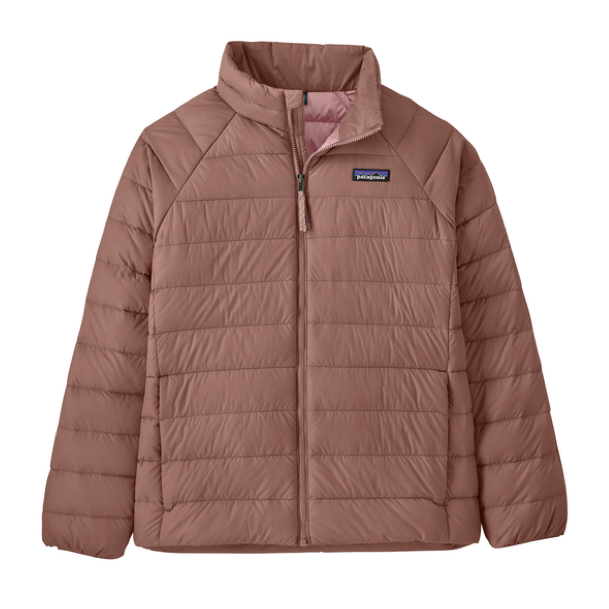 Giacca Down Sweater Bambina Moonrise Taupe