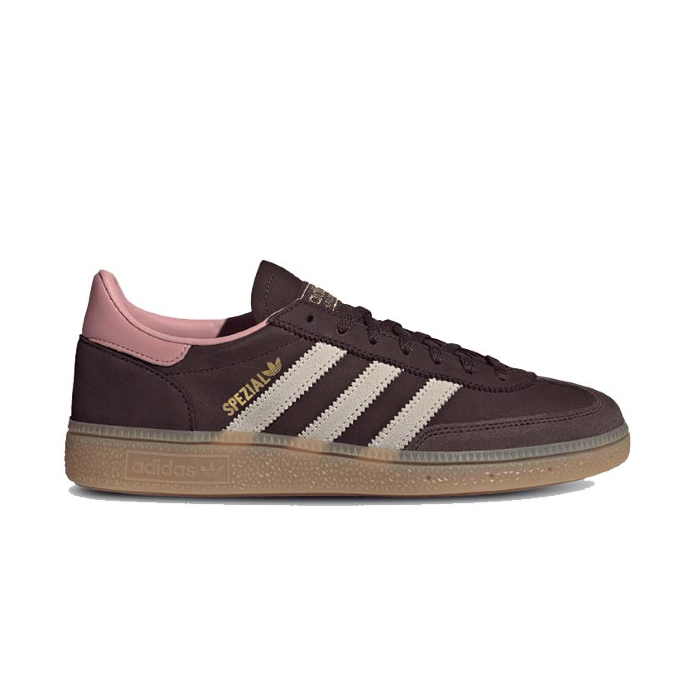 Scarpe Handball Spezial Donna Dark Brown/Alluminium/Pink