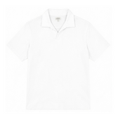 Polo Lightweight Lyocell Uomo Bianco