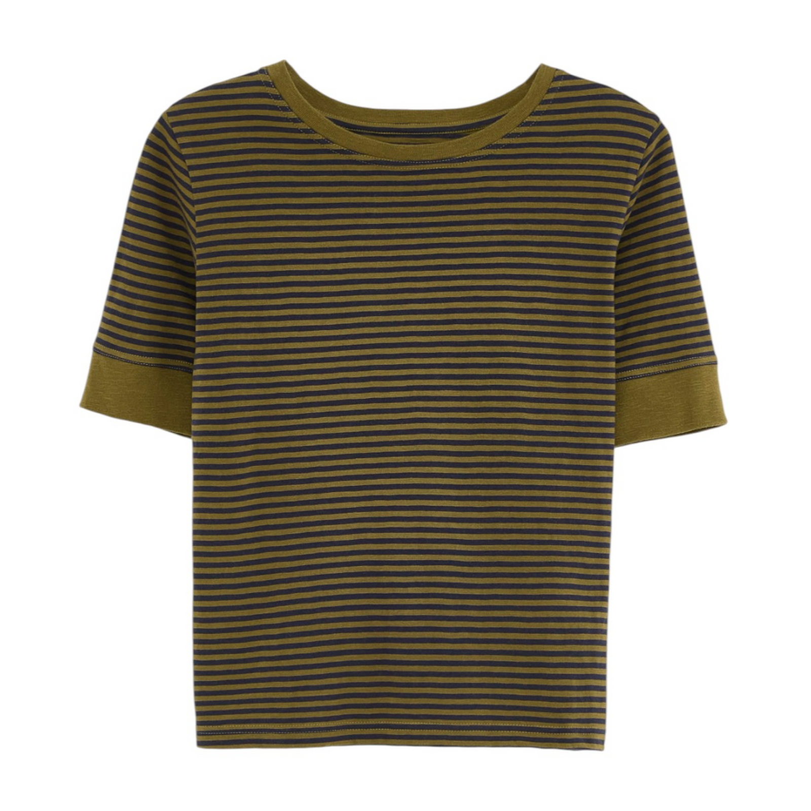 Camiseta Cias Slim Mujer Navy/Olive