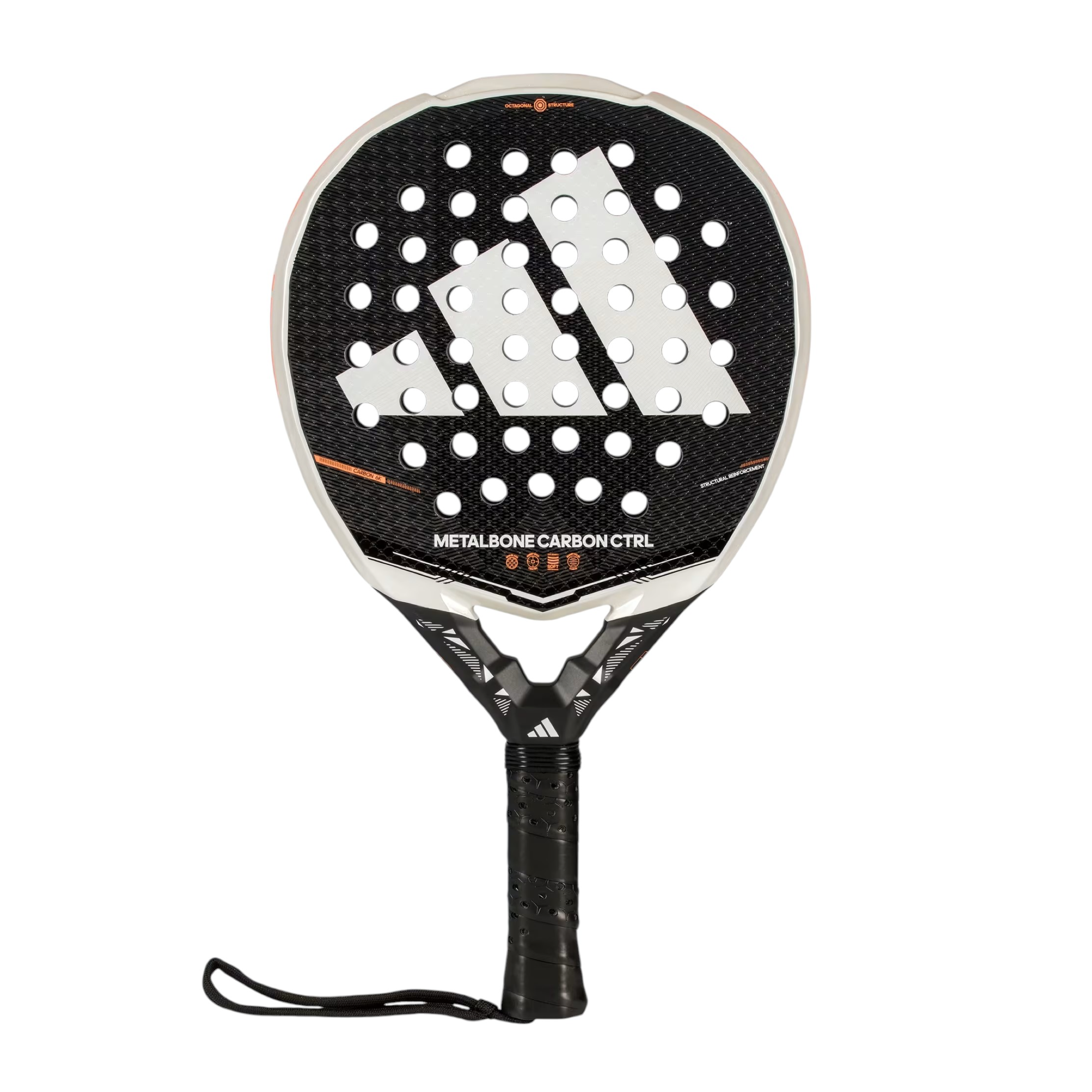 Metalbone Carbon CTRL Padel Racket White/Black