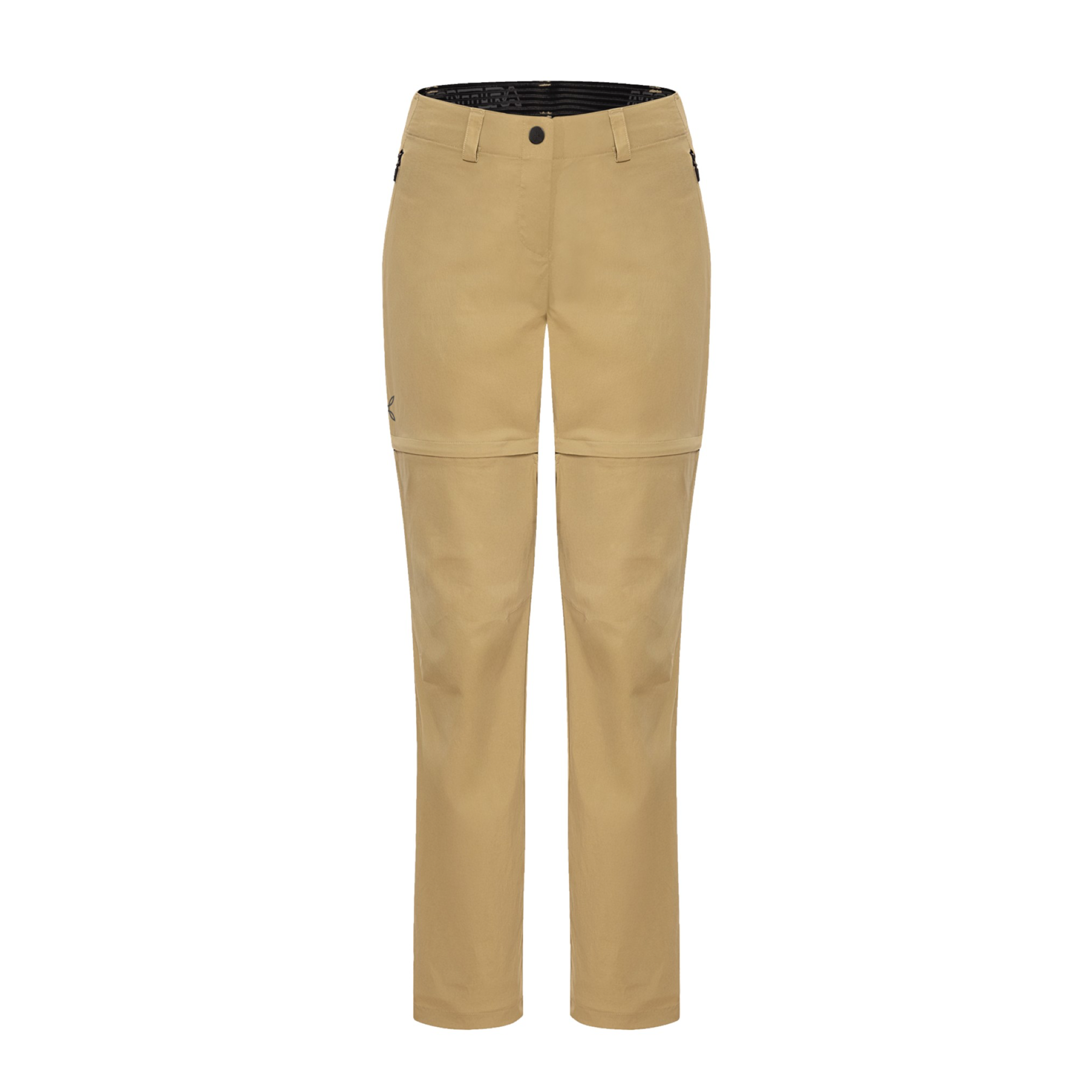 Pantaloni Route Zip Off Donna Desert Beige