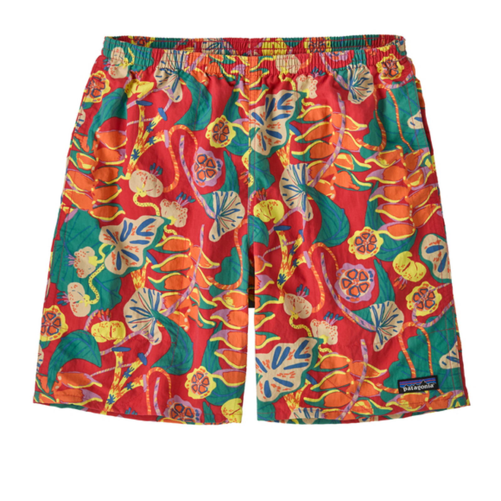 Costume Baggies Long 7IN Uomo Tropiclimb Hot Ember - Vista frontale