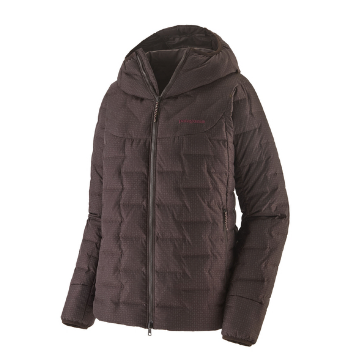 Frau Durable Down Hoody Daunenjacke Den Brown