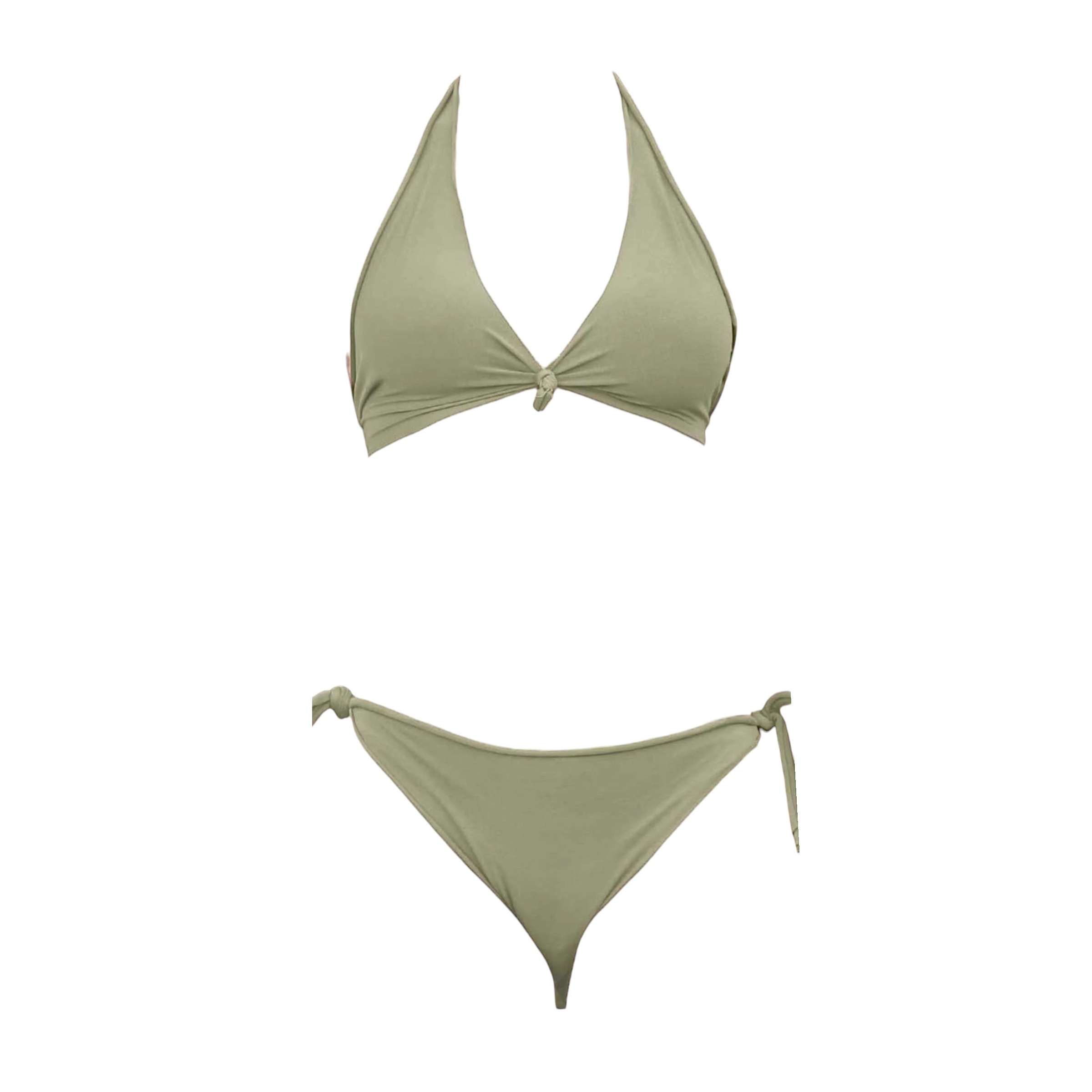 Costume Ossidiana Donna Olive Oil - Vista frontale