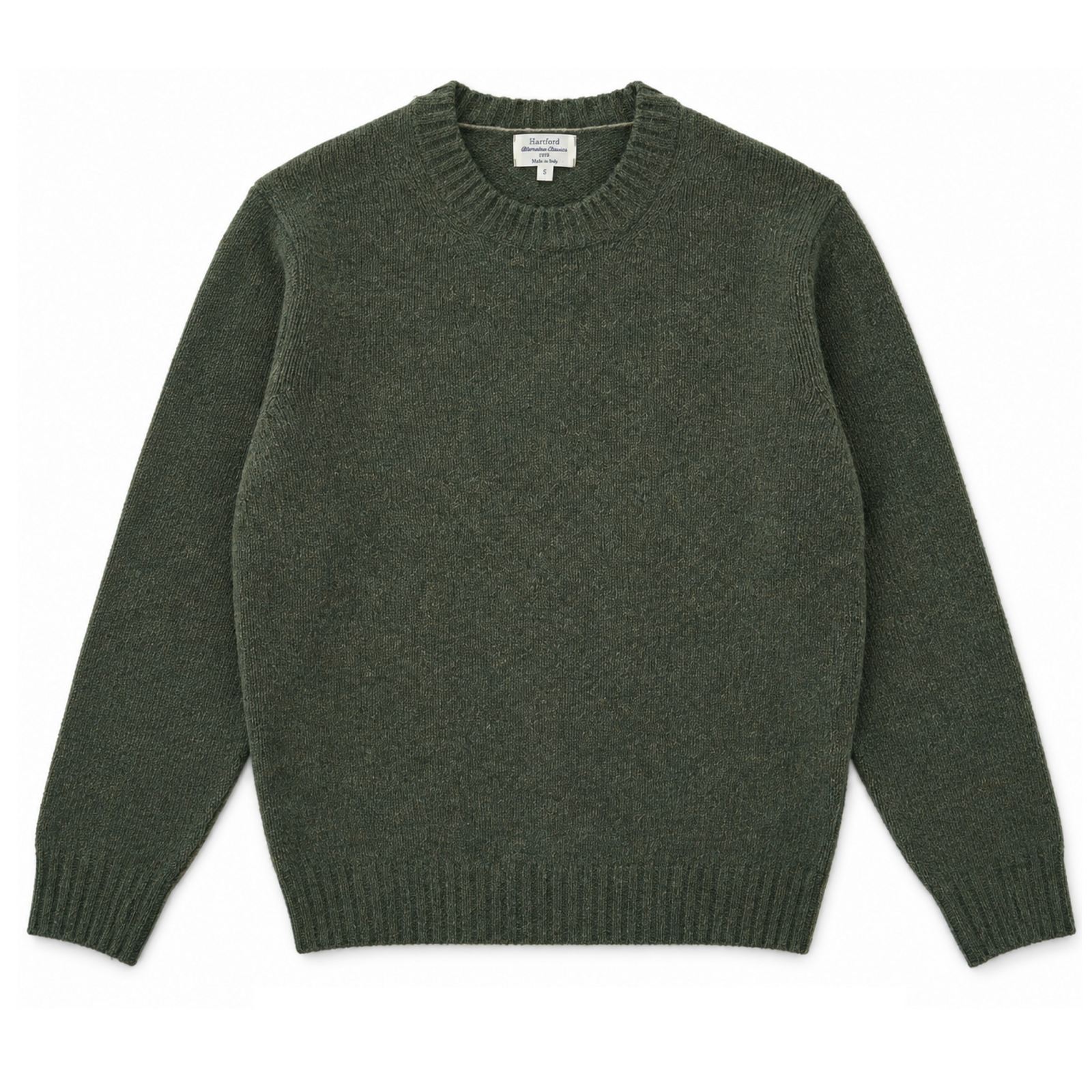 Maglia Shetland Uomo Military