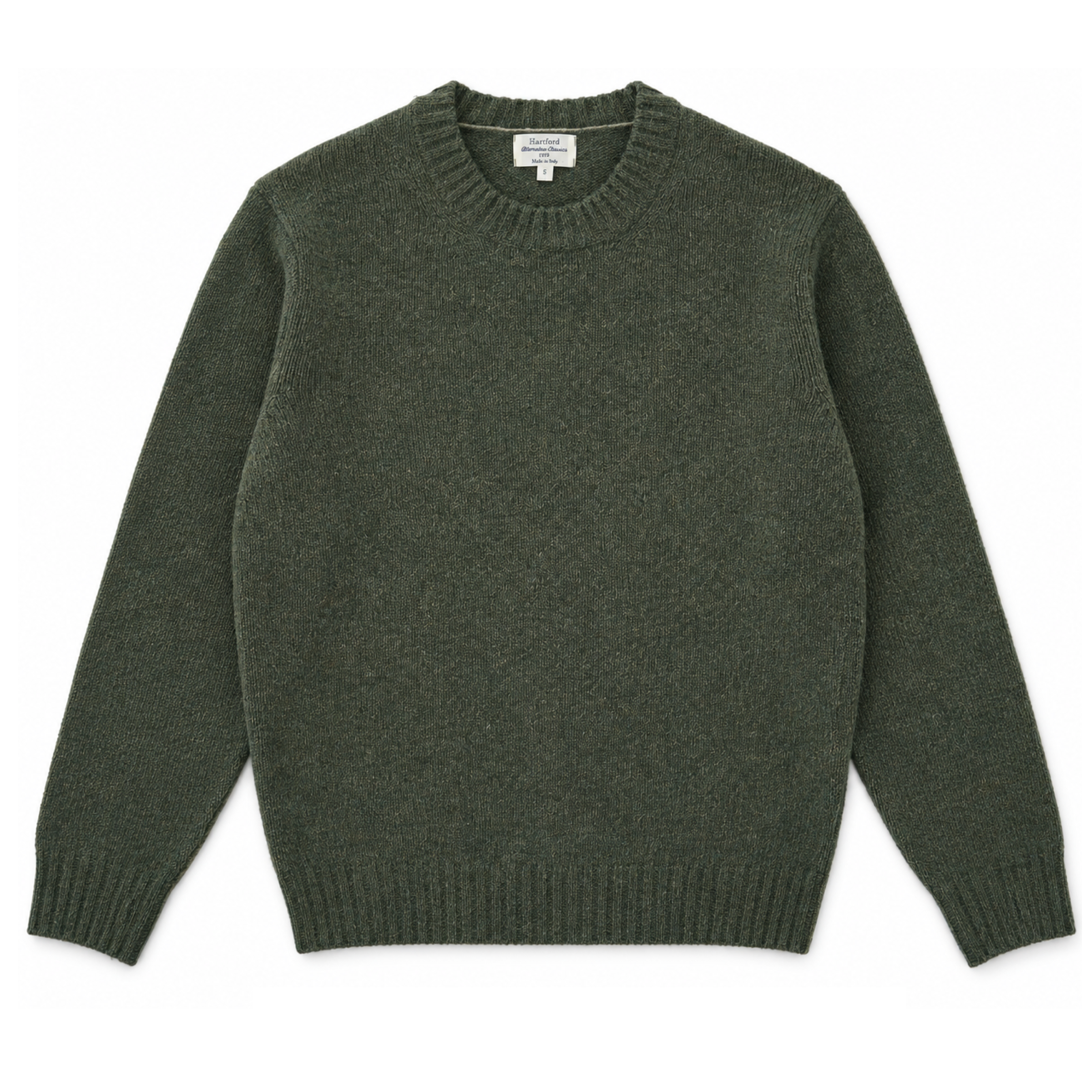 Maglia Shetland Uomo Military
