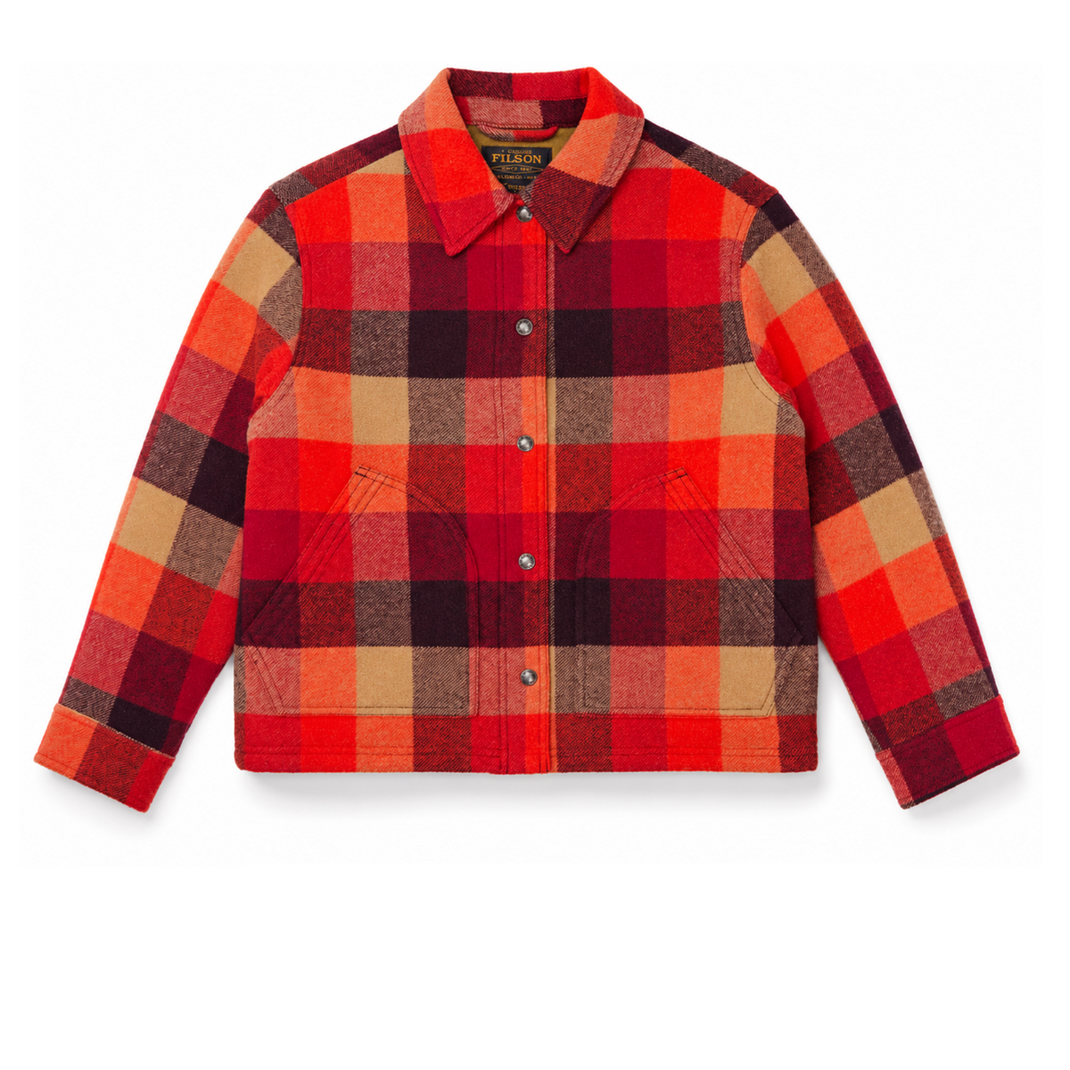 Frau Spokane Insulated Short Jacke Red/Burgundy