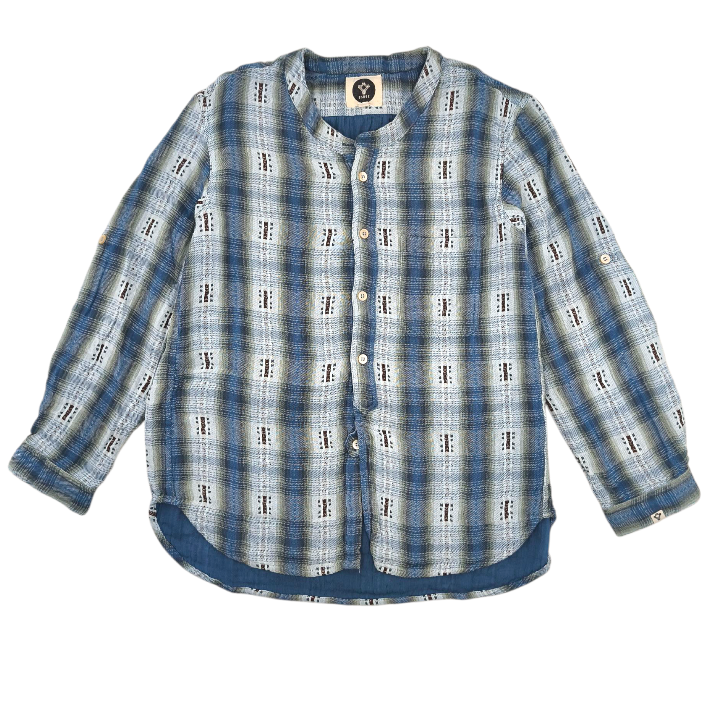 Camicia Amish Donna Indigo