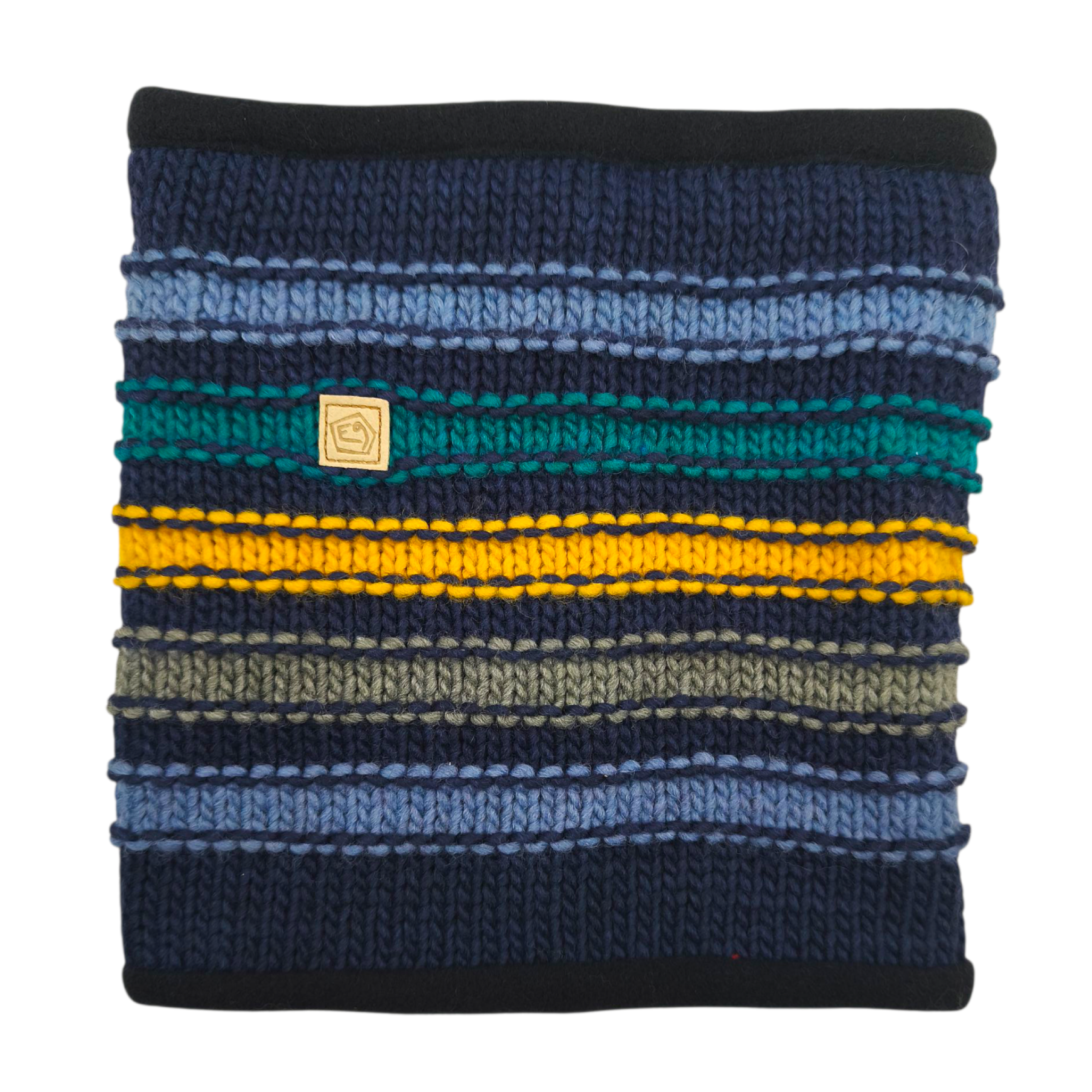 Scaldacollo Tubo Stripe2.2 Depth Blue