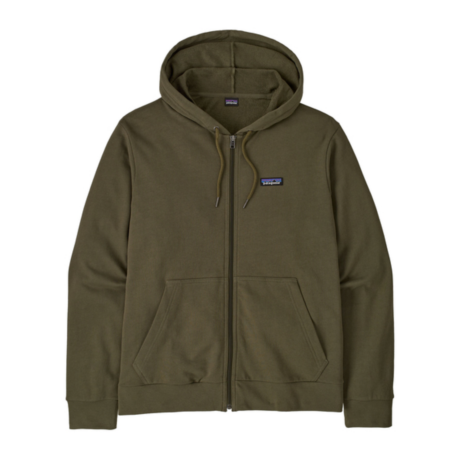 Maglia Daily Full Zip Hoody Uomo Basin Green