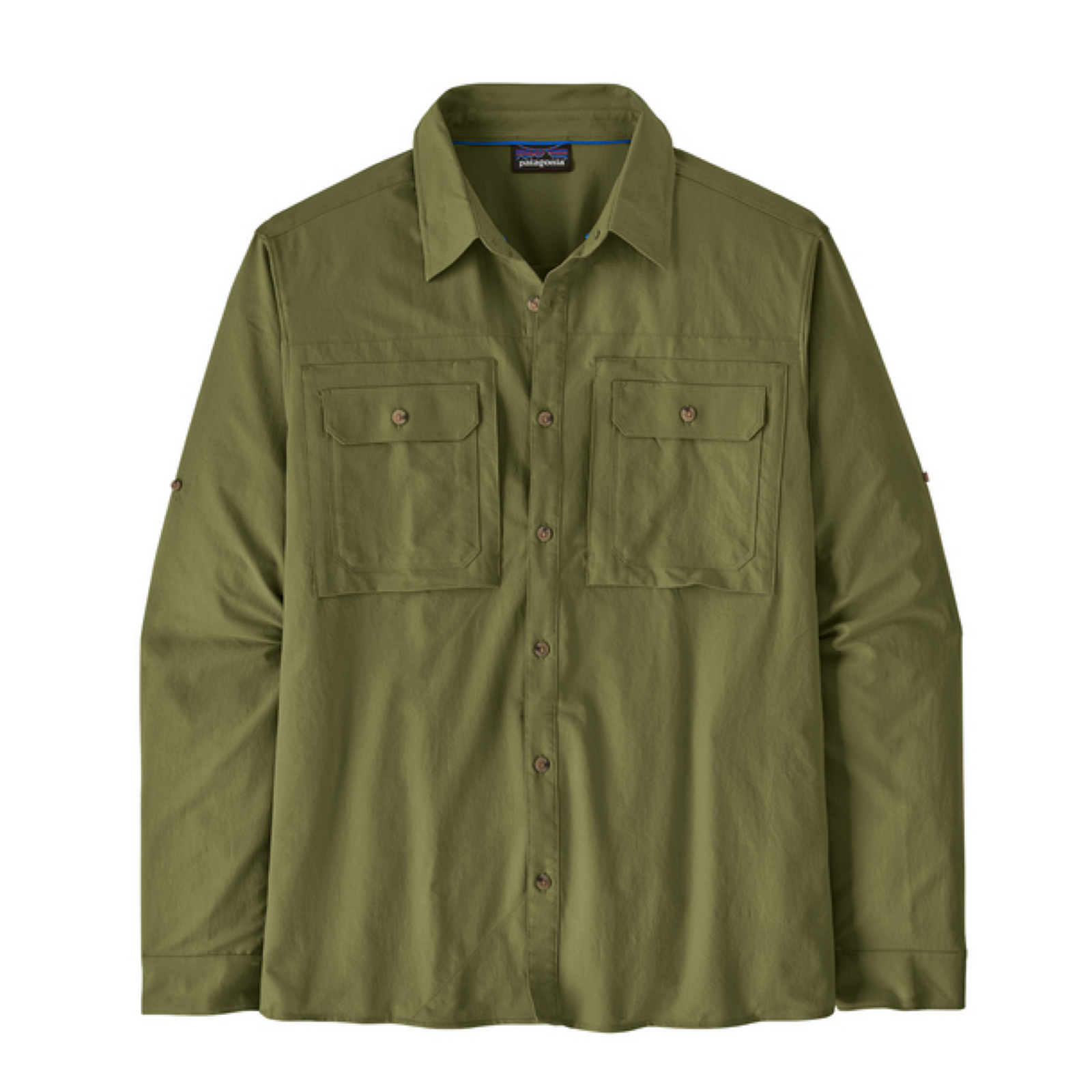 Camicia Self Guided Sun Uomo Caper Green