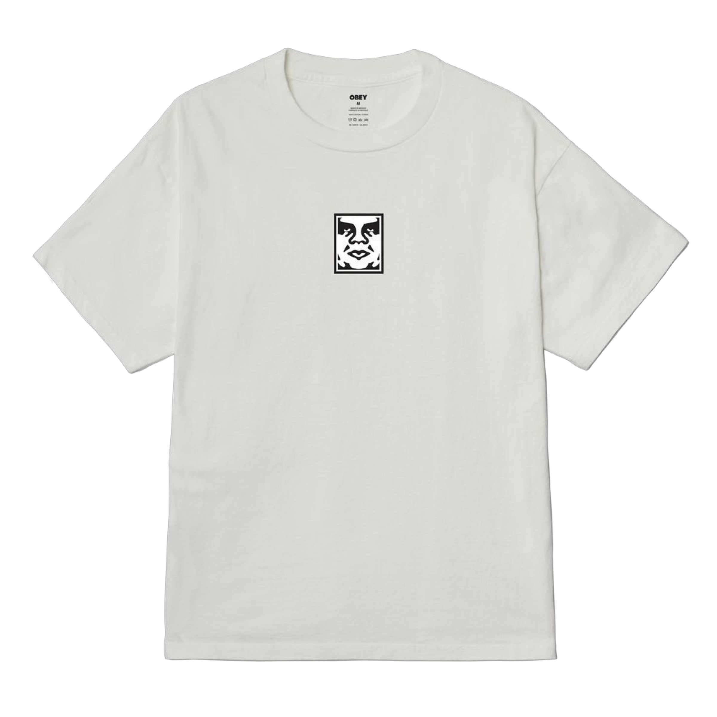 T-shirt Icon Face Uomo Pigment Chalk