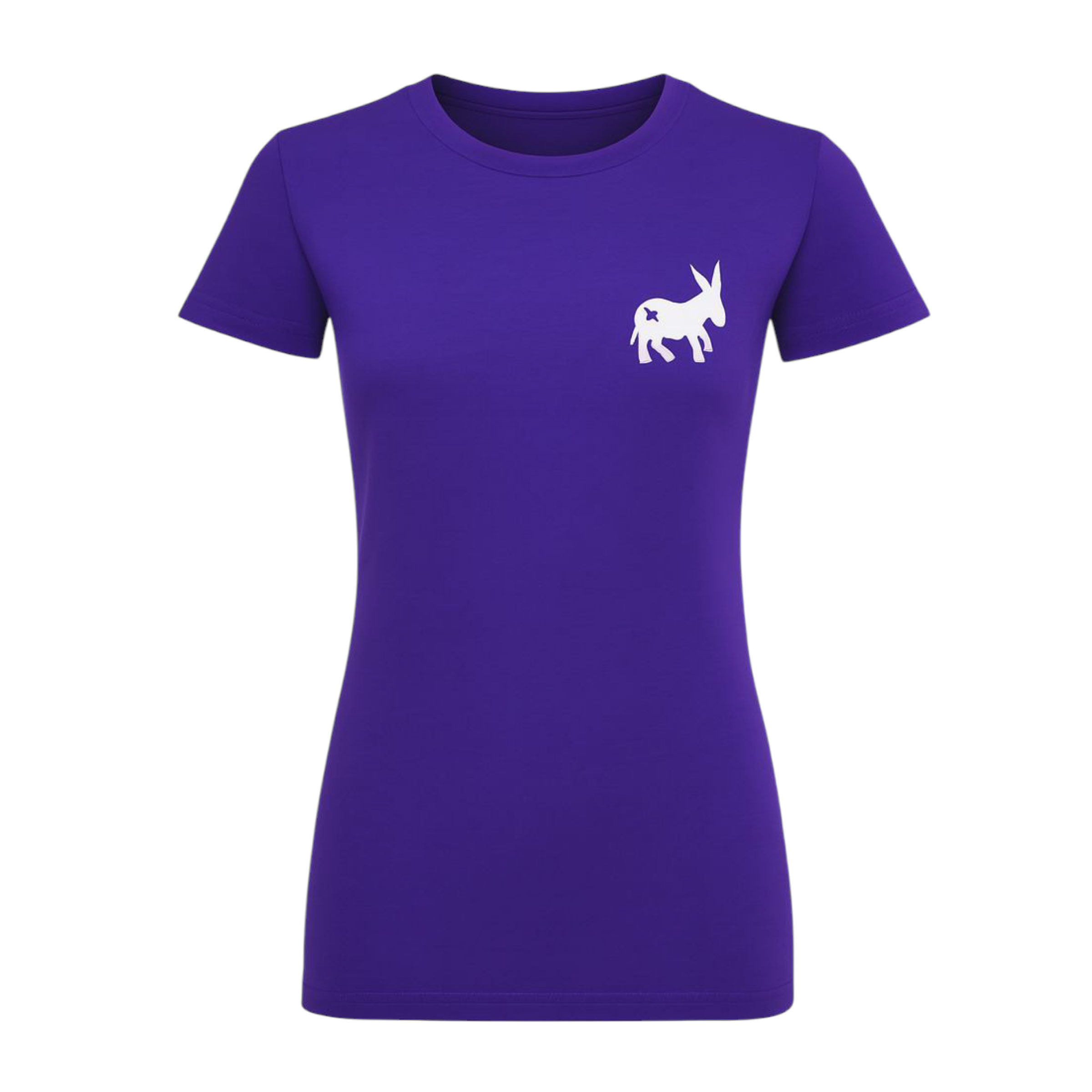 Women's Classic Logo T-shirt Plum/White