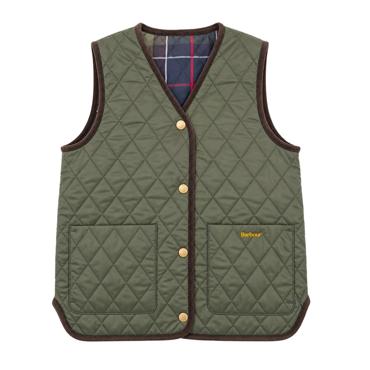 Gilet Reimagined Icons Donna Olive Classic