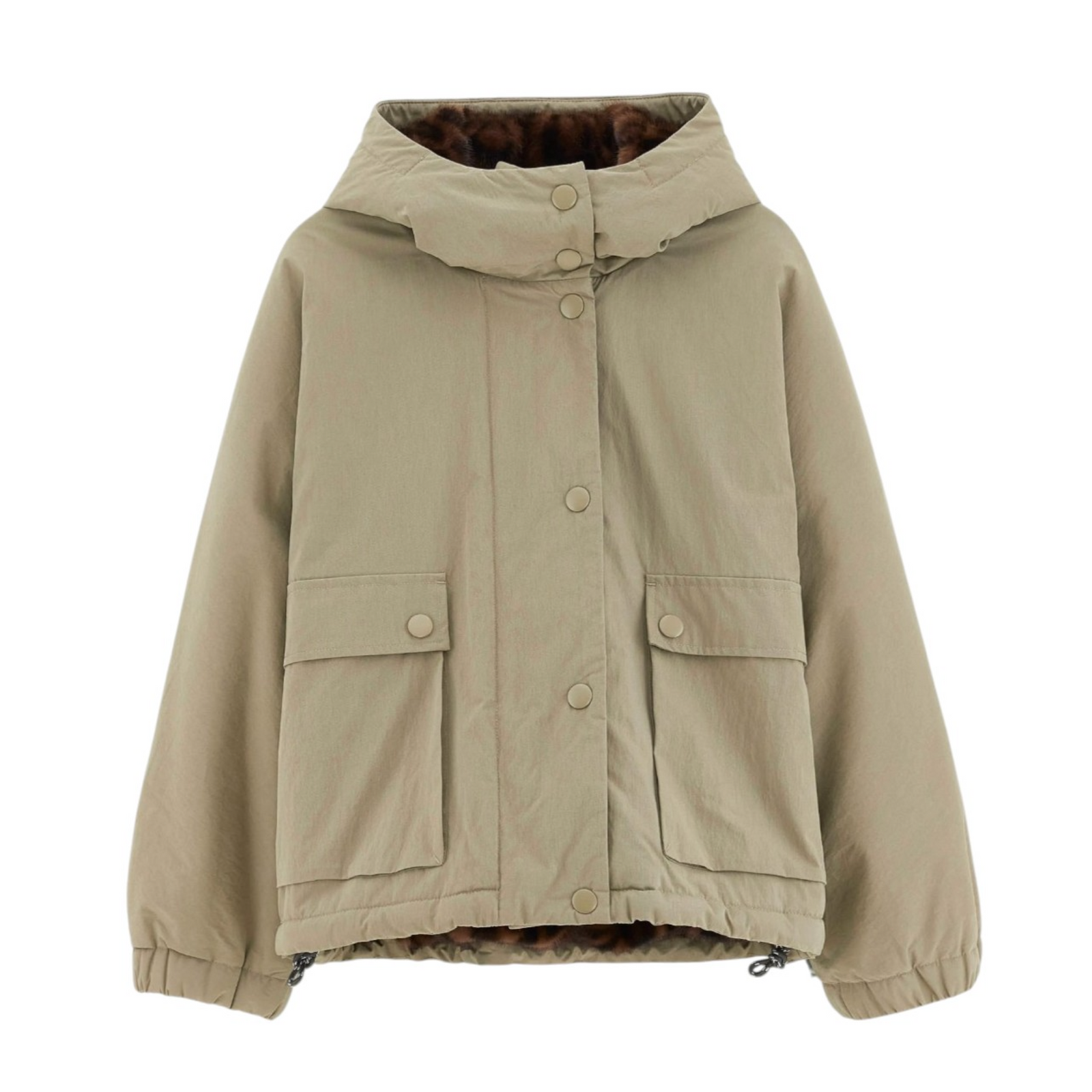 Frau Jenna Hooded Jacke Shadow