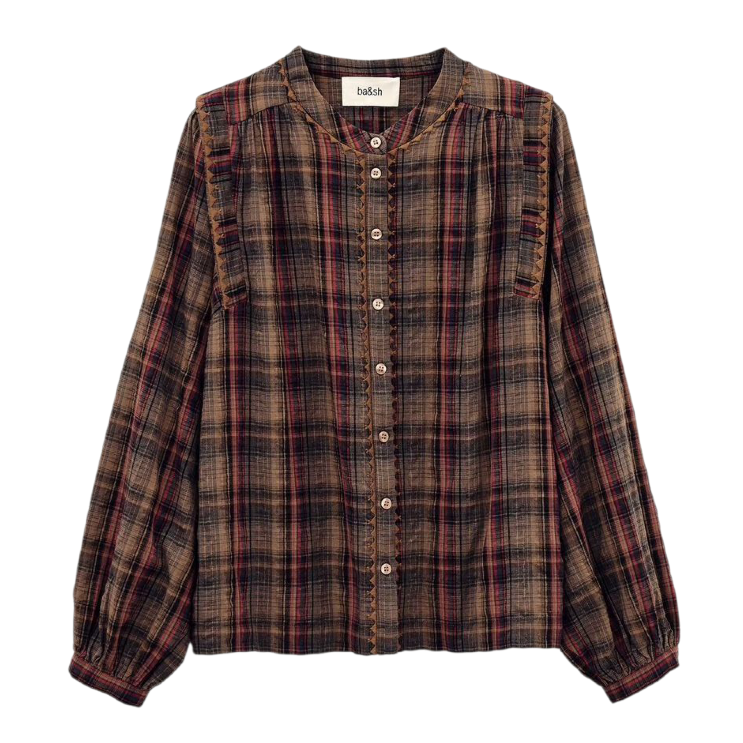 Frau Shea Hemd Marron
