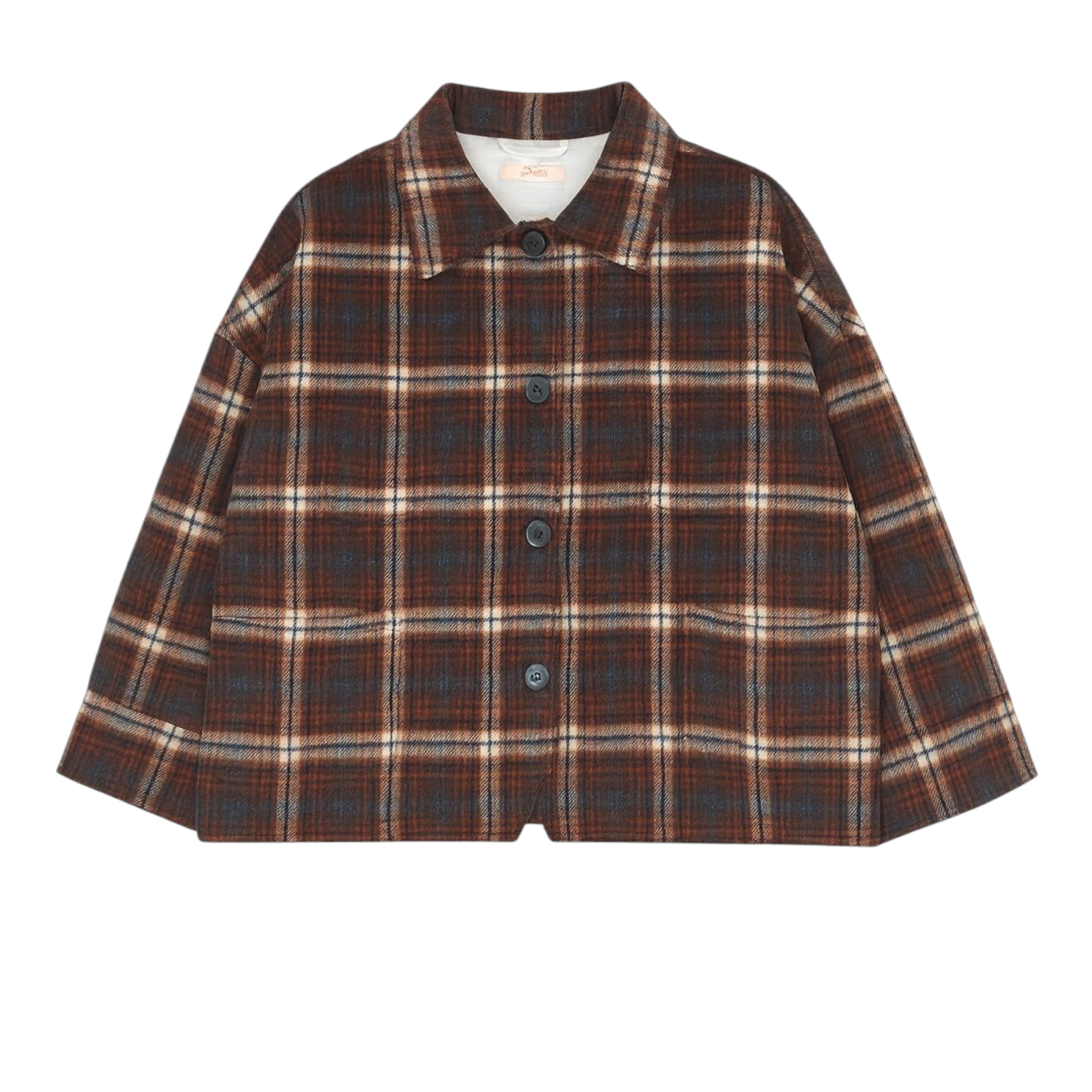 Giacca Kyoto Donna Check Ruggine