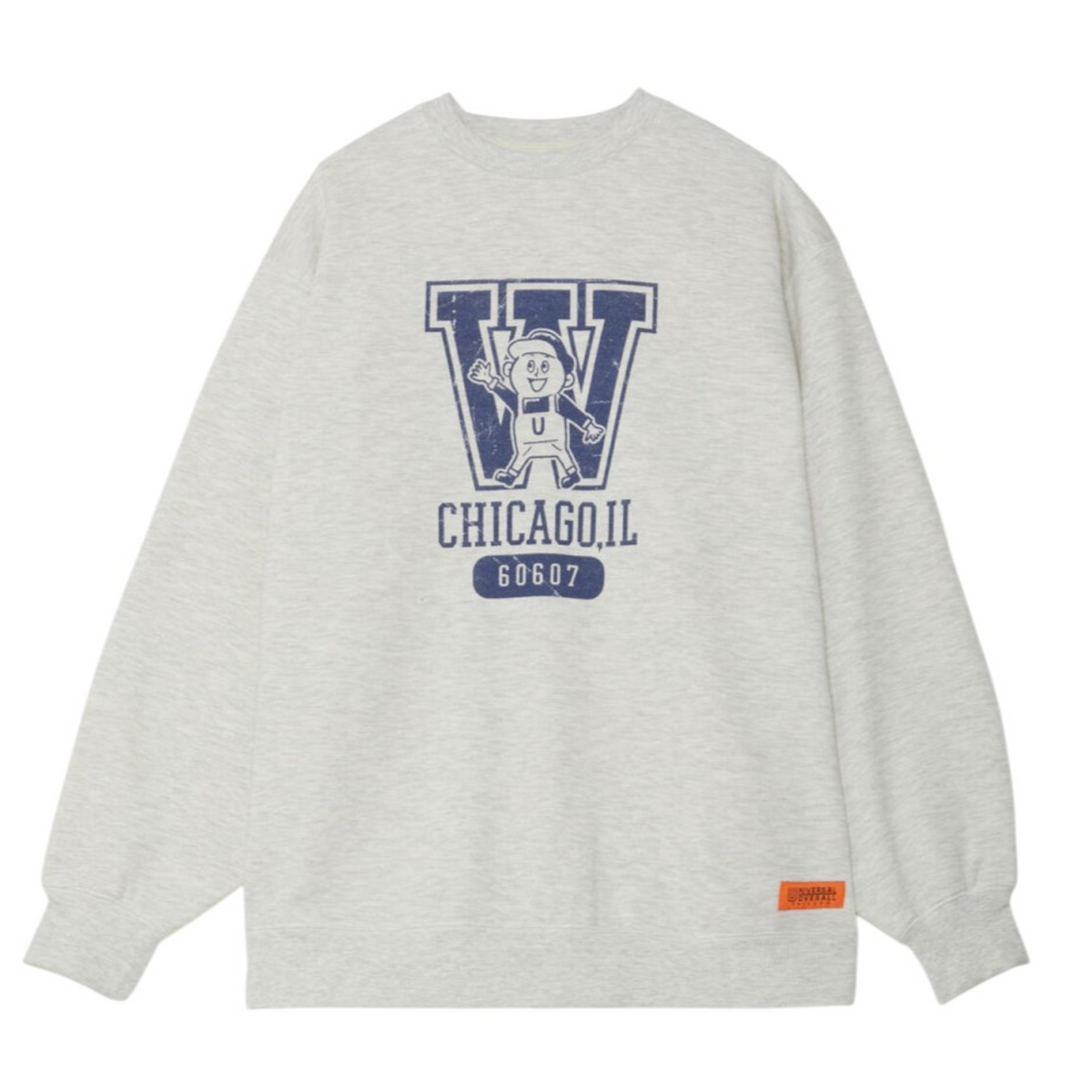 Men's Windy Collage Sweatshirt Oatmeal