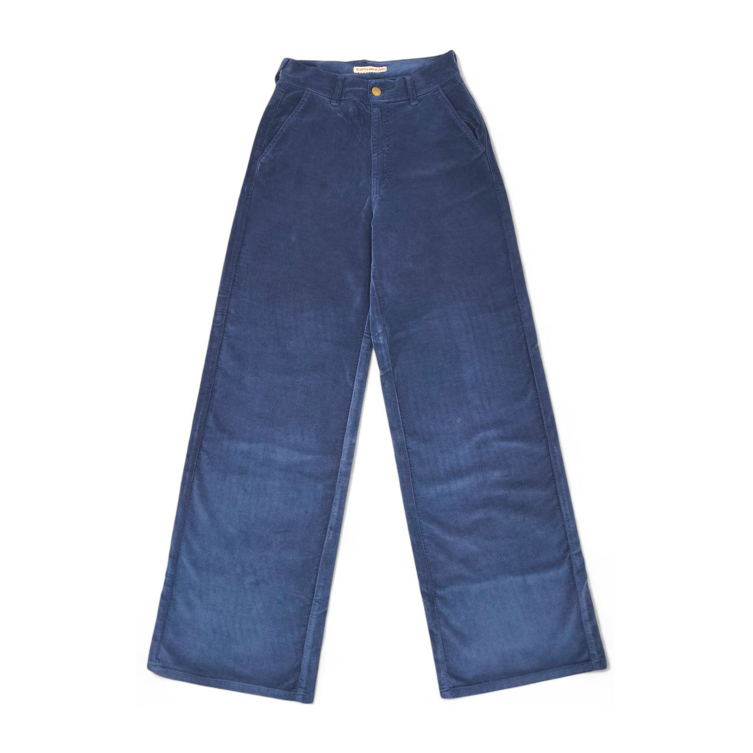 Pantaloni Lily Donna Blu Notte