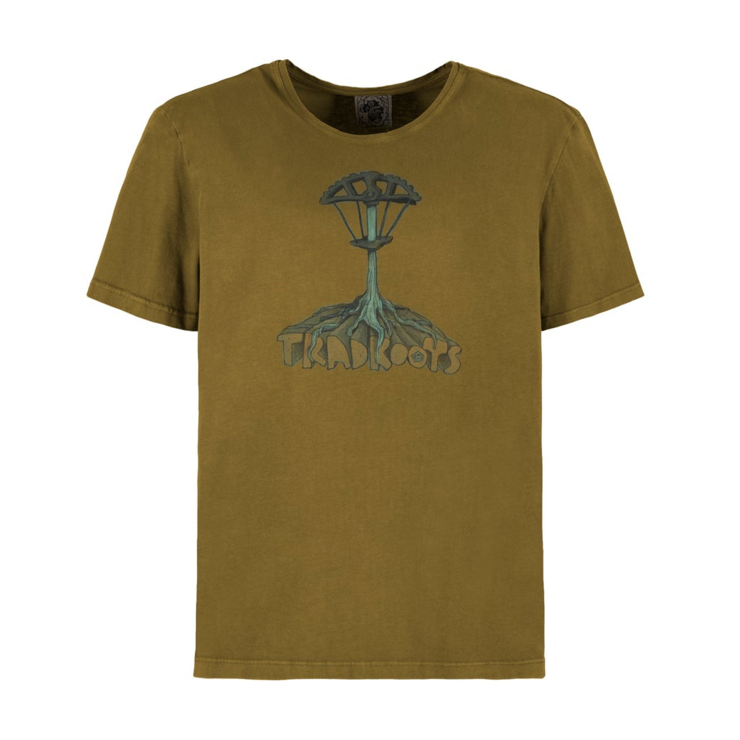 T-shirt Roots Uomo Caramel
